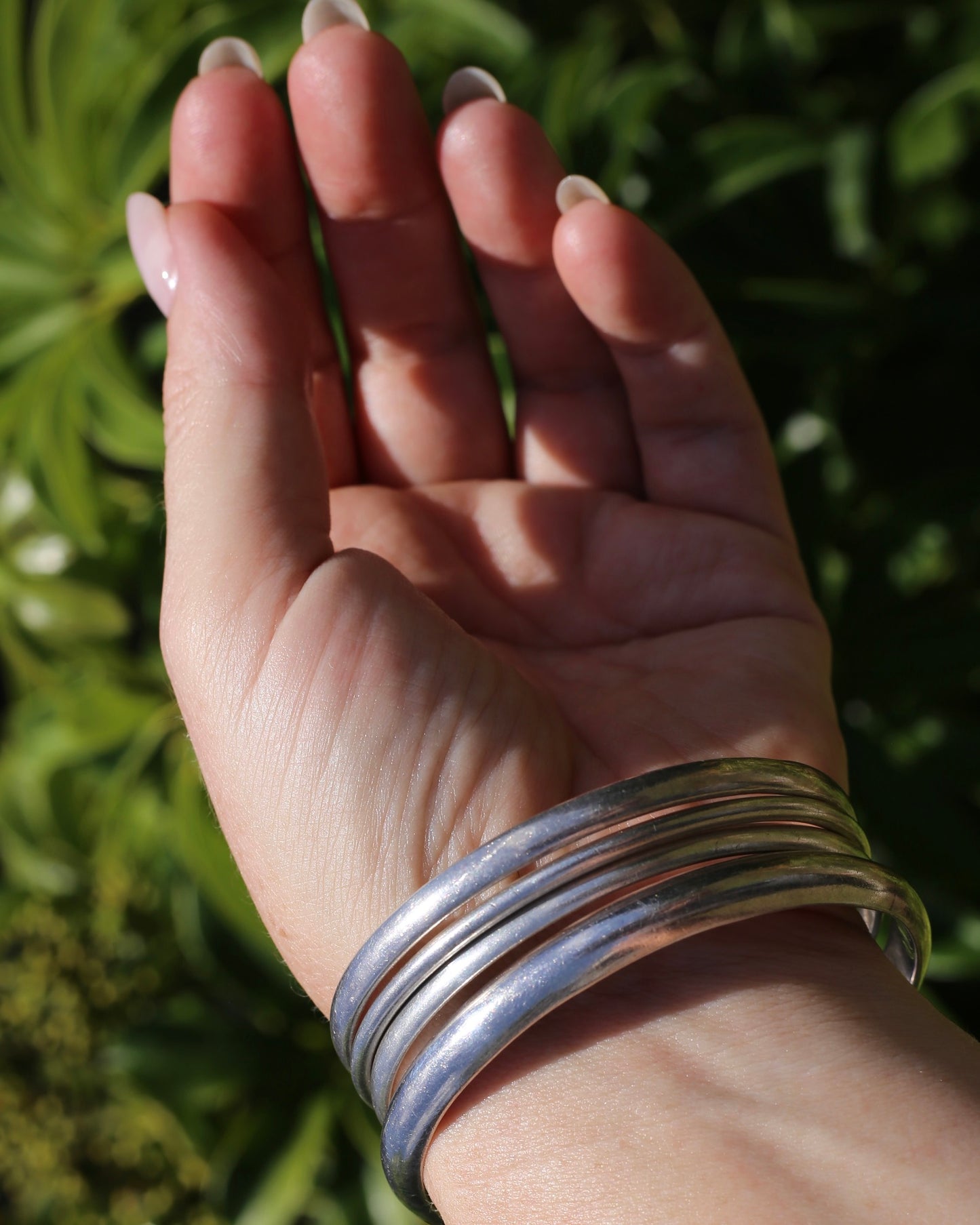 Silver Bangle Selection - priced individually, weights between 13 and 22g