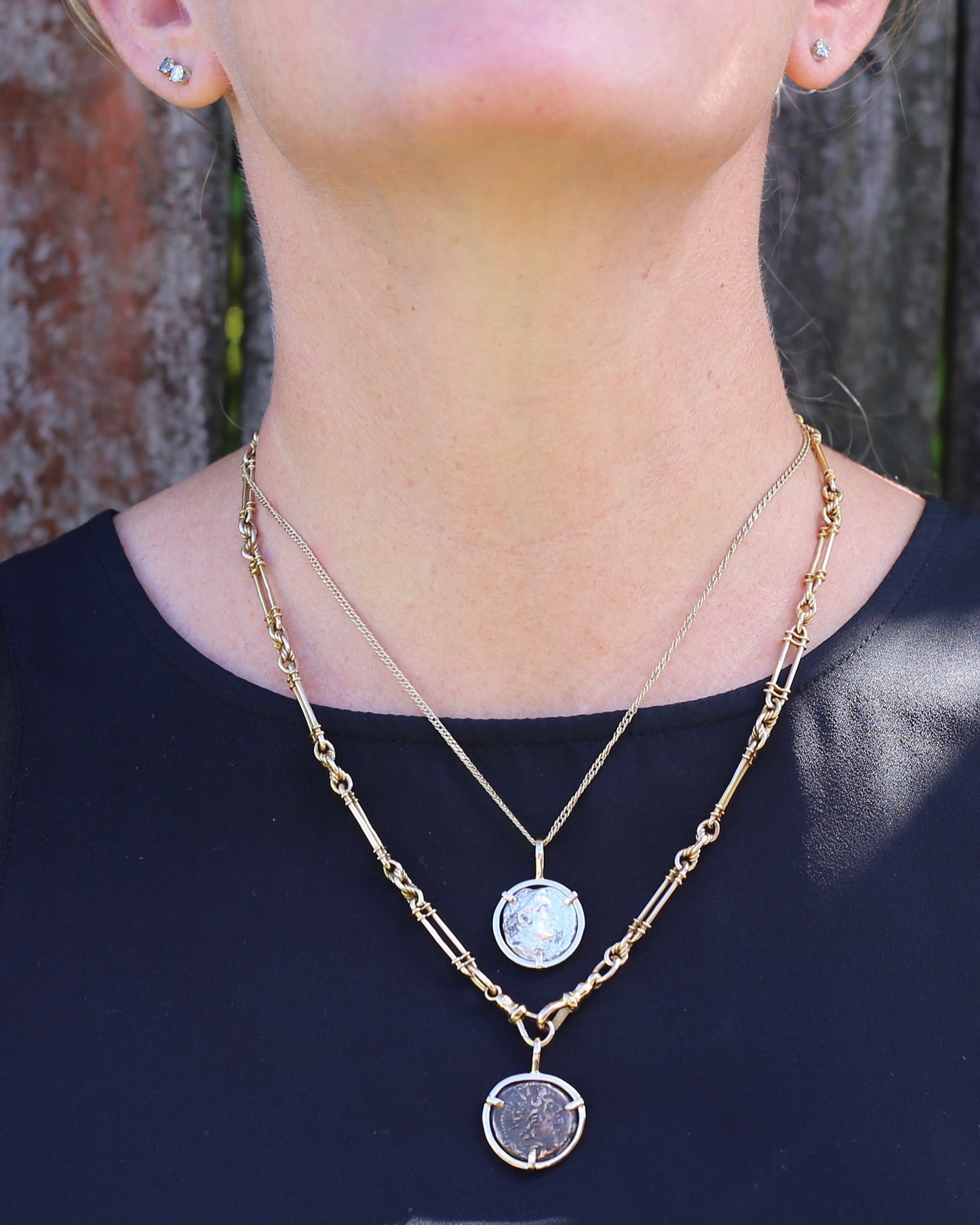 “Wisdom of the Owl” - Ancient Seleucid Empire Bronze Coin of Antiochus VIII, in 3 Claw Custom Made Reclaimed 9ct Gold Frame