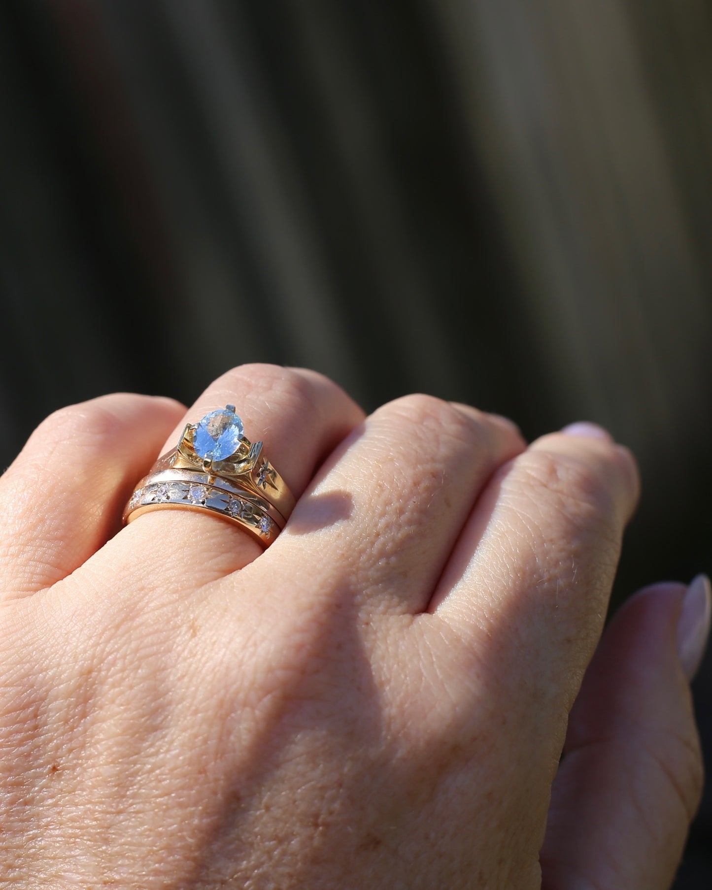 Antique 15ct Wedder, The Perfect Stacker, 15ct Old Rosey Gold, size Q or just over 8