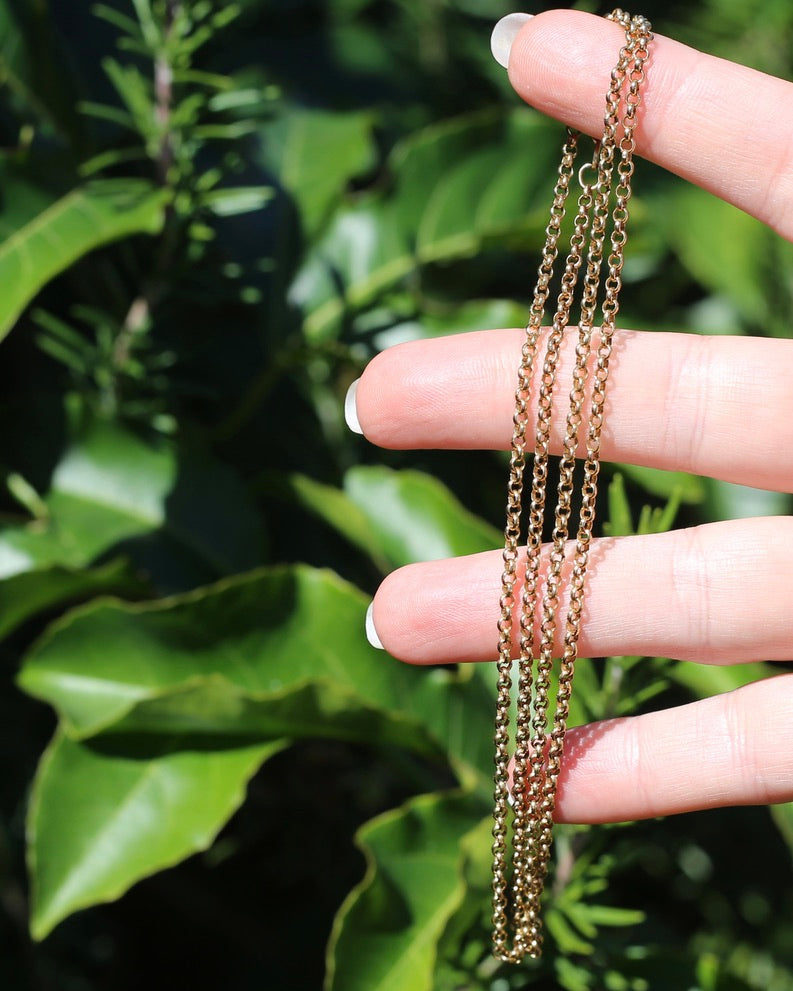 9ct Belcher Chain, 9ct Yellow Gold, 60cm or 23.5 inches, 7.23g