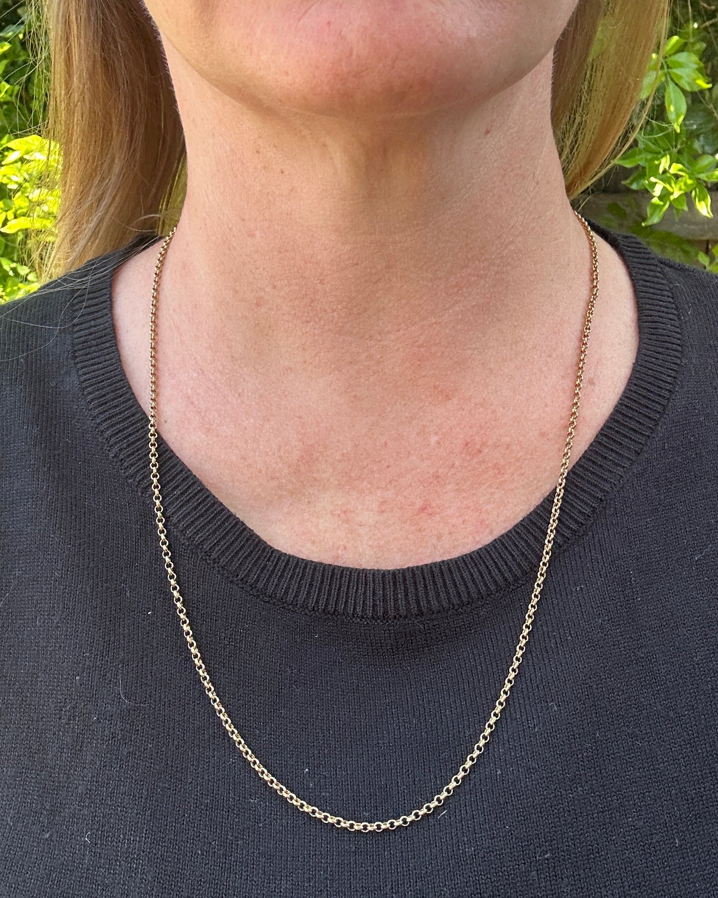 9ct Belcher Chain, 9ct Yellow Gold, 60cm or 23.5 inches, 7.23g