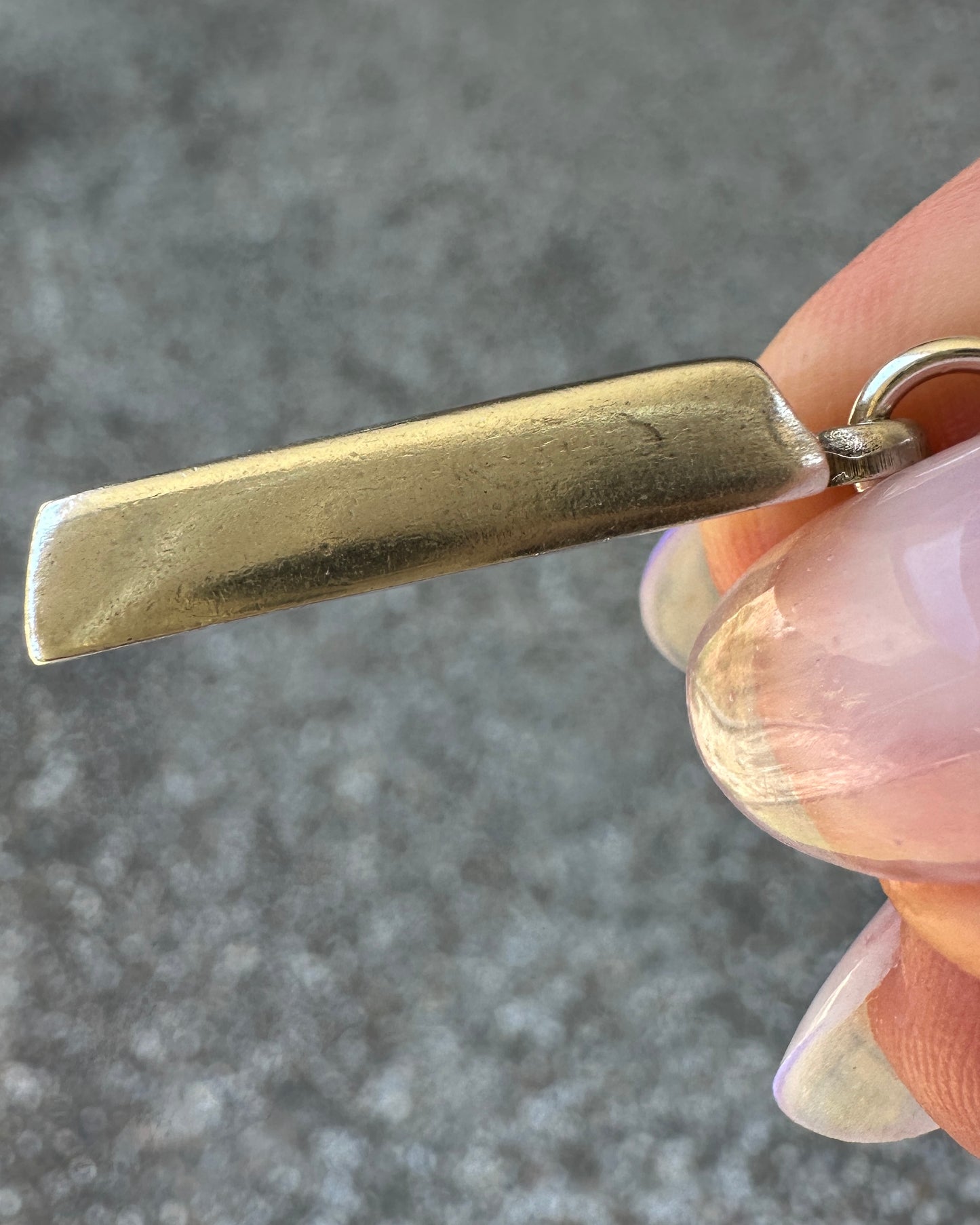 Vintage 1977 Sheffield Made Silver Ingot, 8.3g, Sterling Silver