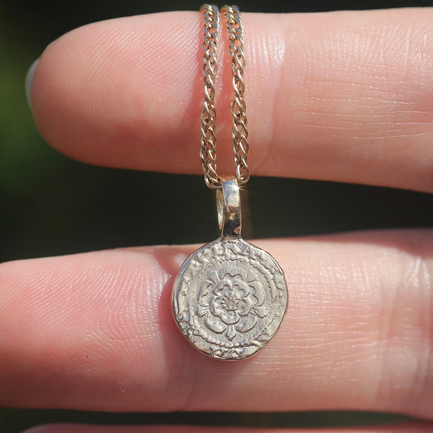 The Penny, A Pendant -  Replica of the James I Penny Second Coinage 1604 - 1619