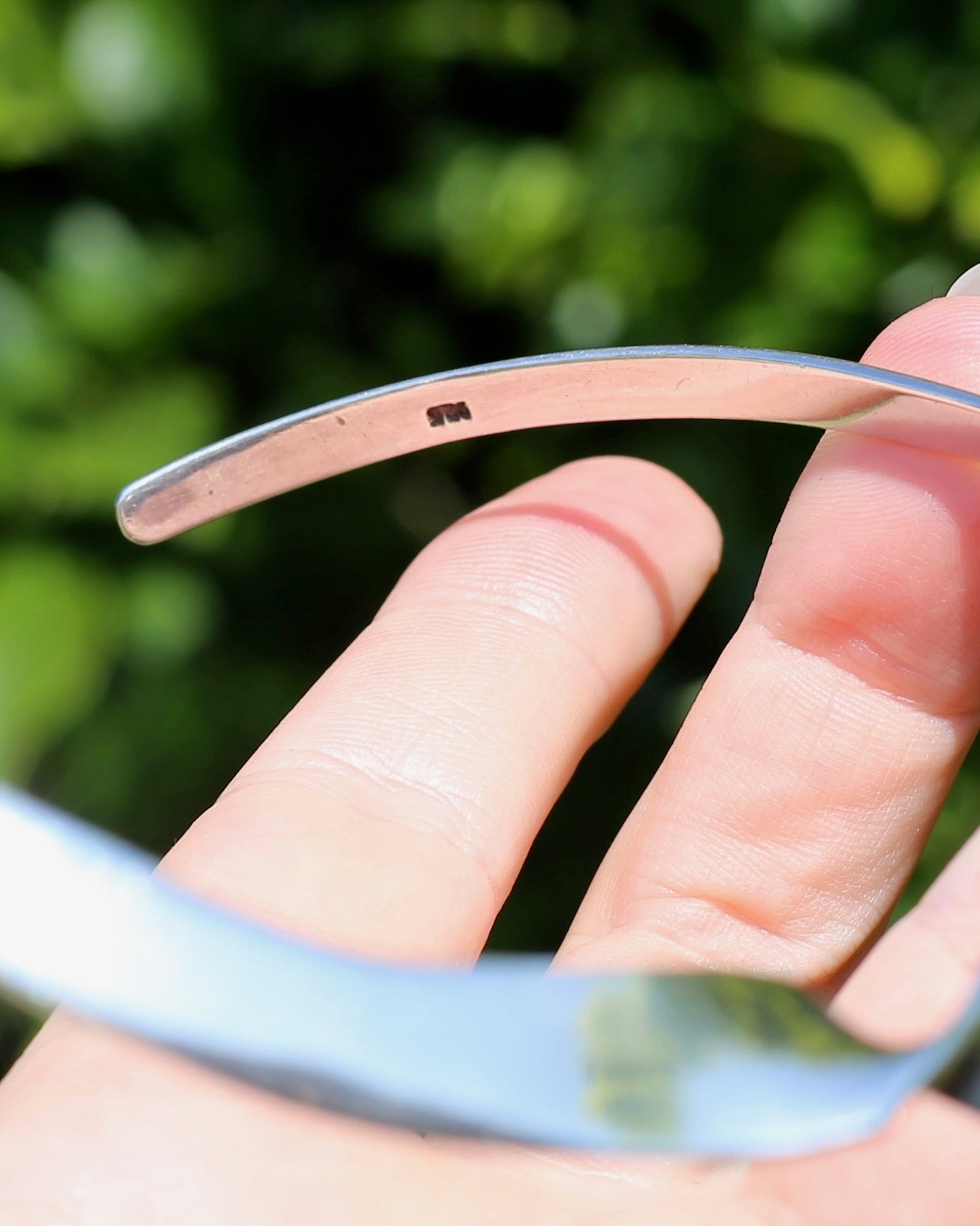 Vintage Silver Twist Choker, 35.5g
