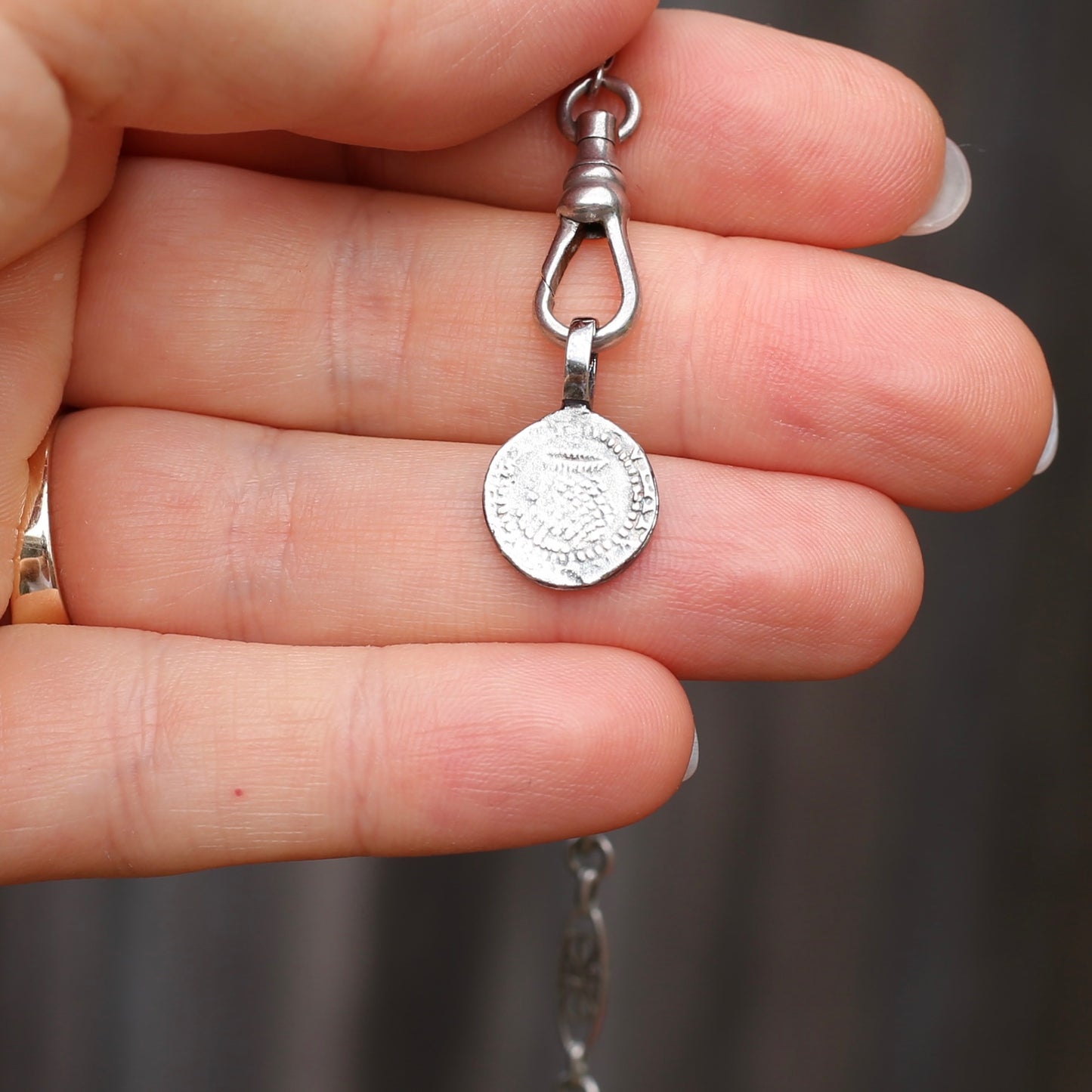 The Penny, A Pendant -  Replica of the James I Penny Second Coinage 1604 - 1619