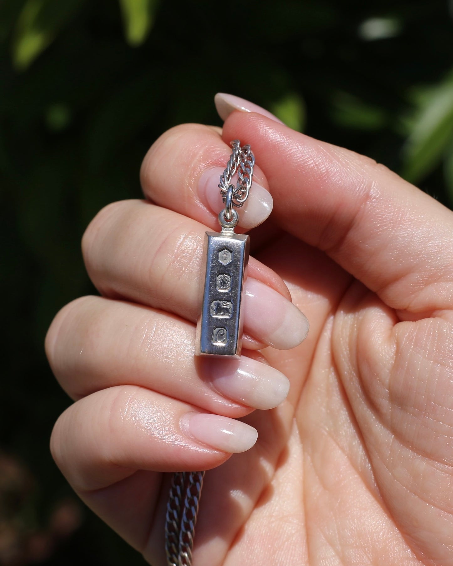 Vintage 1977 Sheffield Made Silver Ingot, 8.3g, Sterling Silver