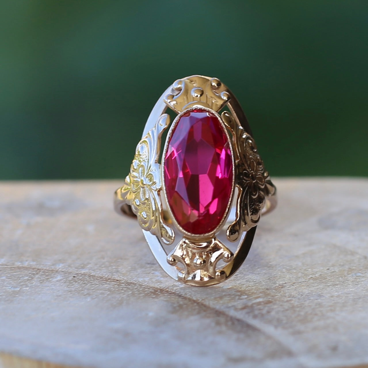 Russian on sale ruby ring