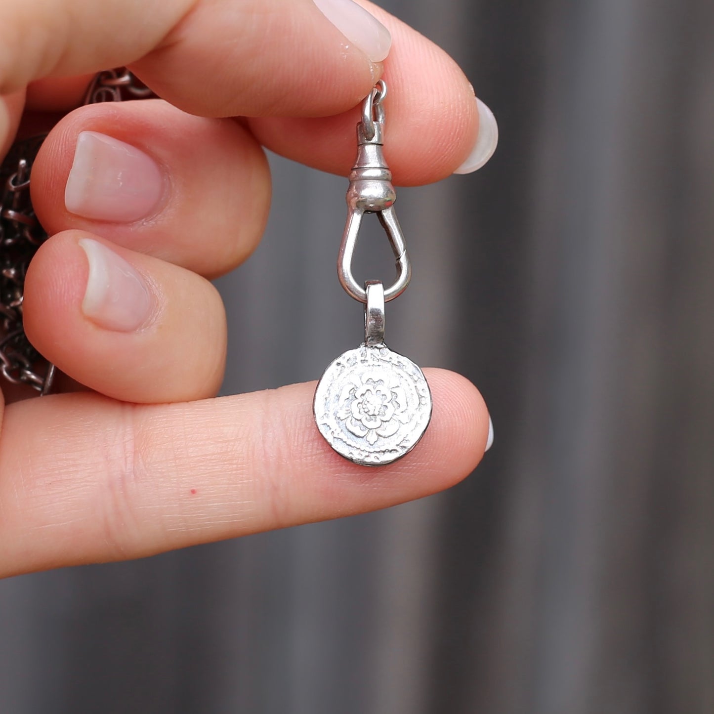 The Penny, A Pendant -  Replica of the James I Penny Second Coinage 1604 - 1619