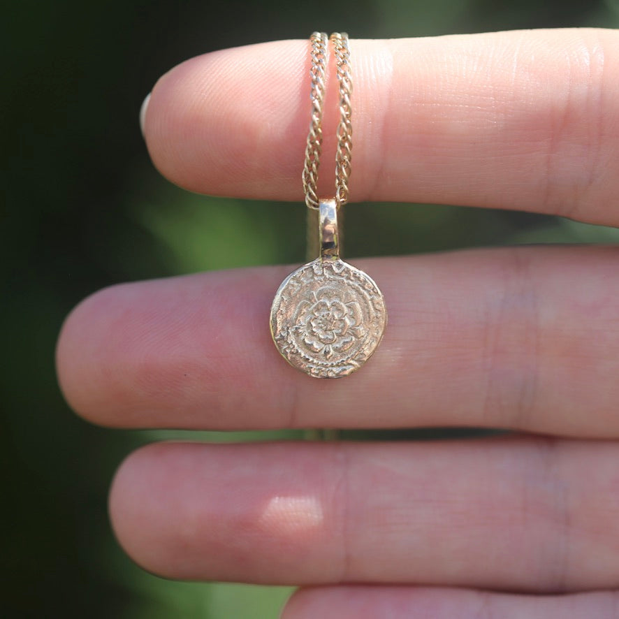 The Penny, A Pendant -  Replica of the James I Penny Second Coinage 1604 - 1619