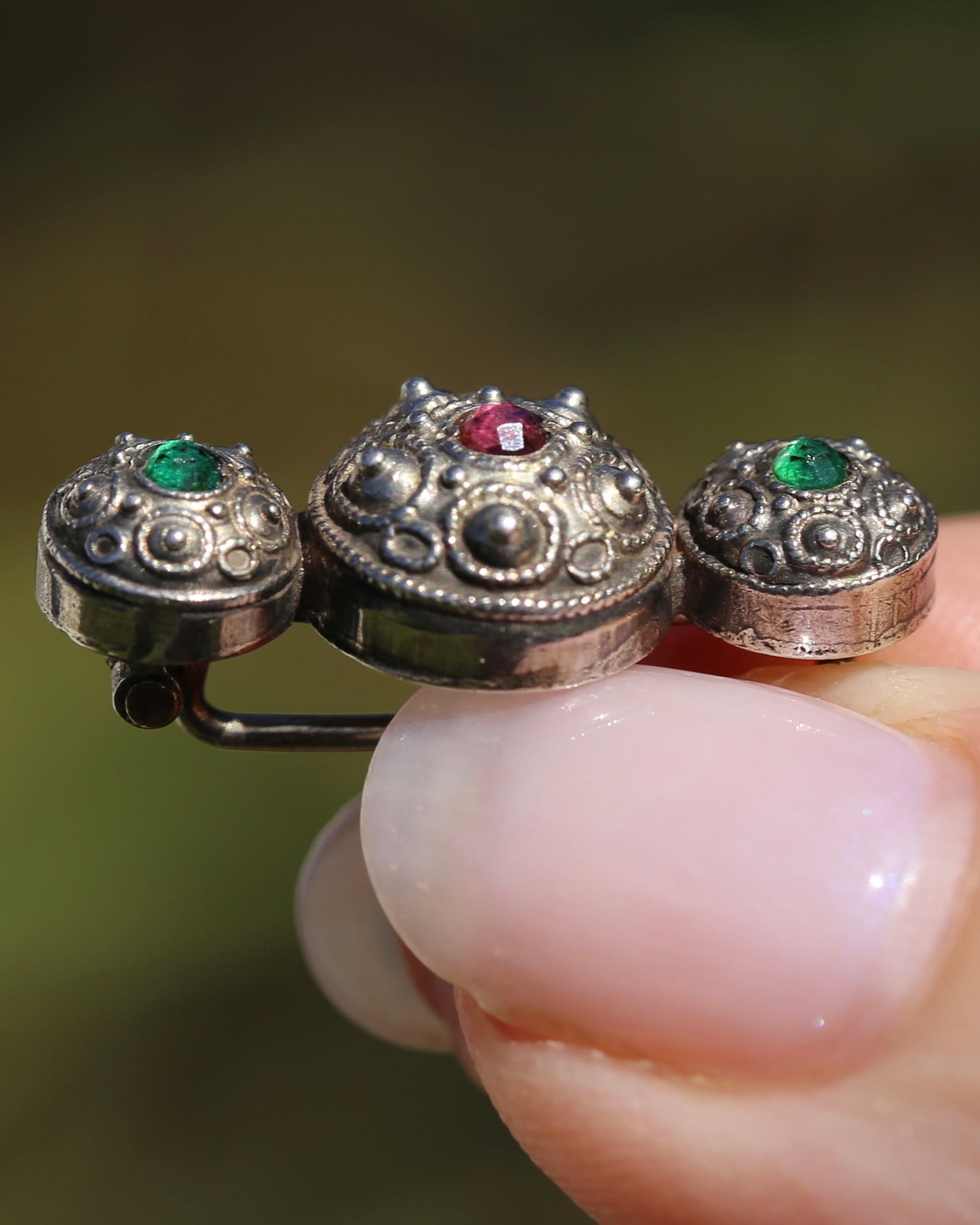 Antique Austro-Hungarian (maybe Jakob Agner) 800 Silver Brooch, 800 Silver, 2.73g