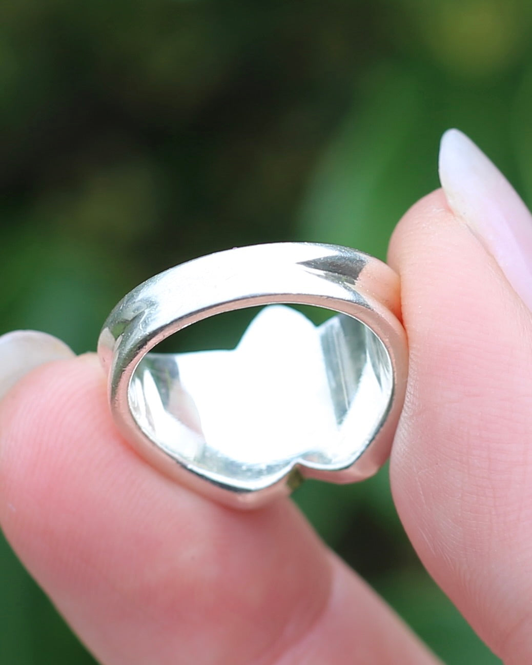 Chunky Vintage Silver Star Ring, Sterling Silver, size L or 5.75, 9.78g