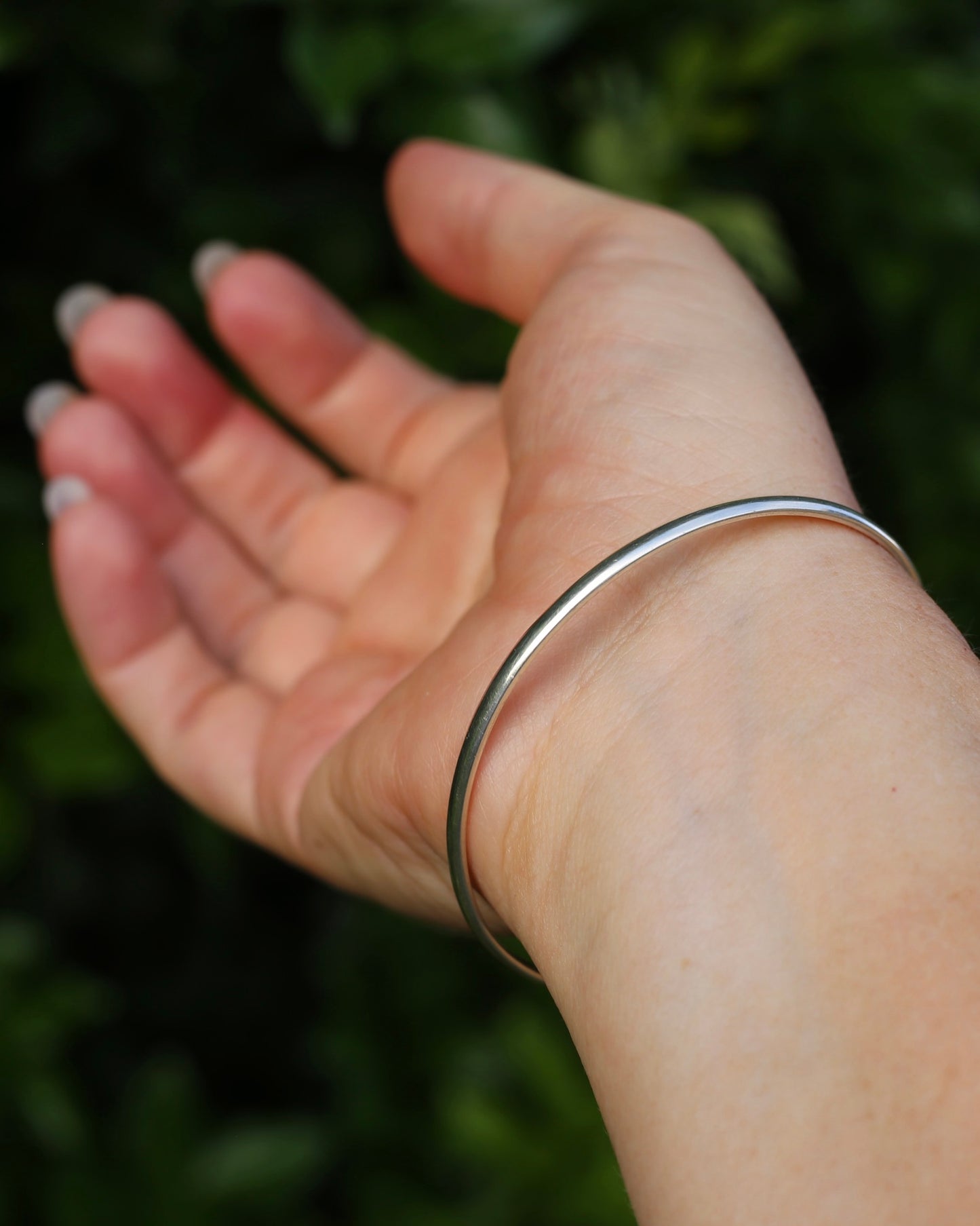 Vintage Celtic Knot Bangle, Sterling Silver, 10.95g