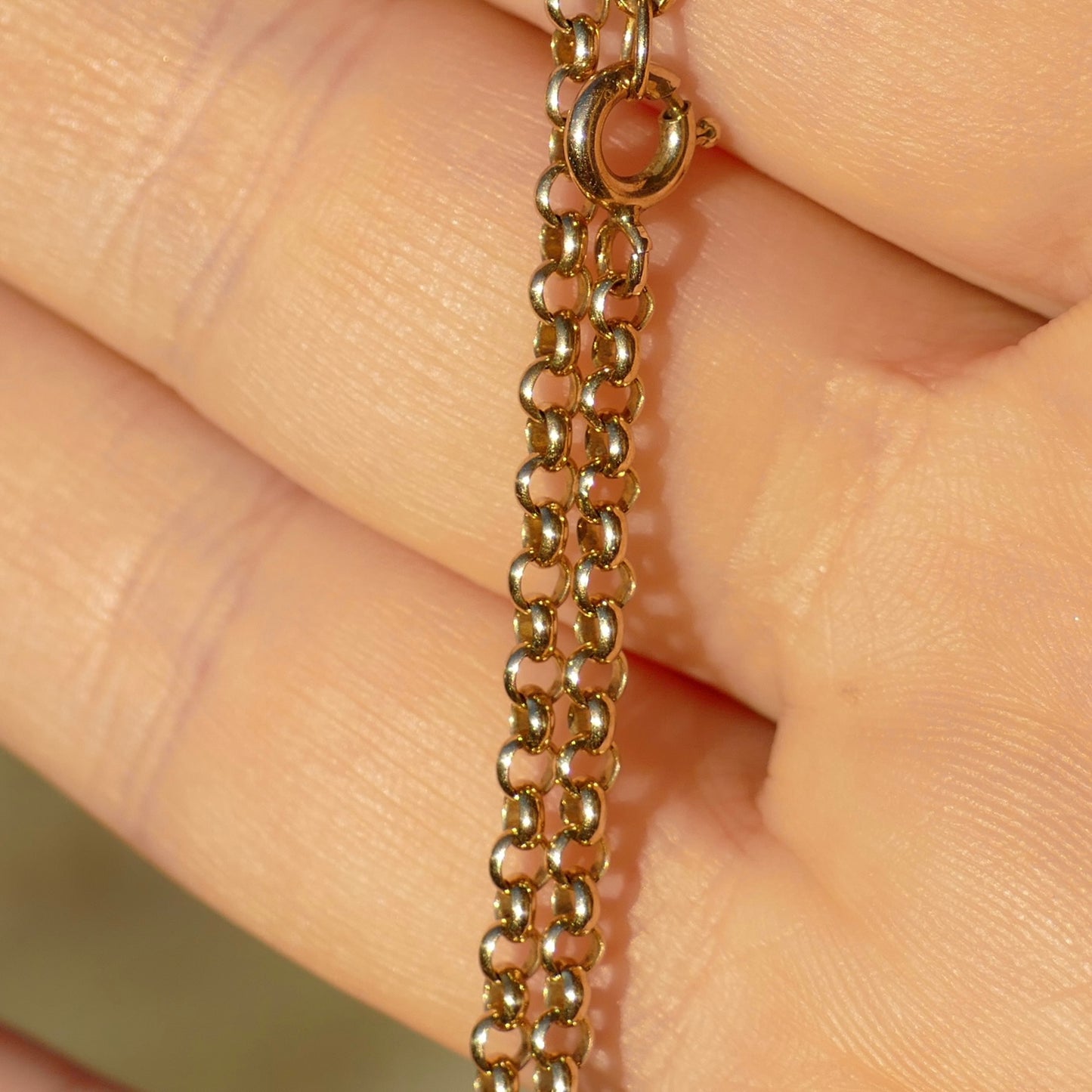 Yellow Gold Belcher Chain, 45.5cm, 6.34g 9ct Yellow Gold