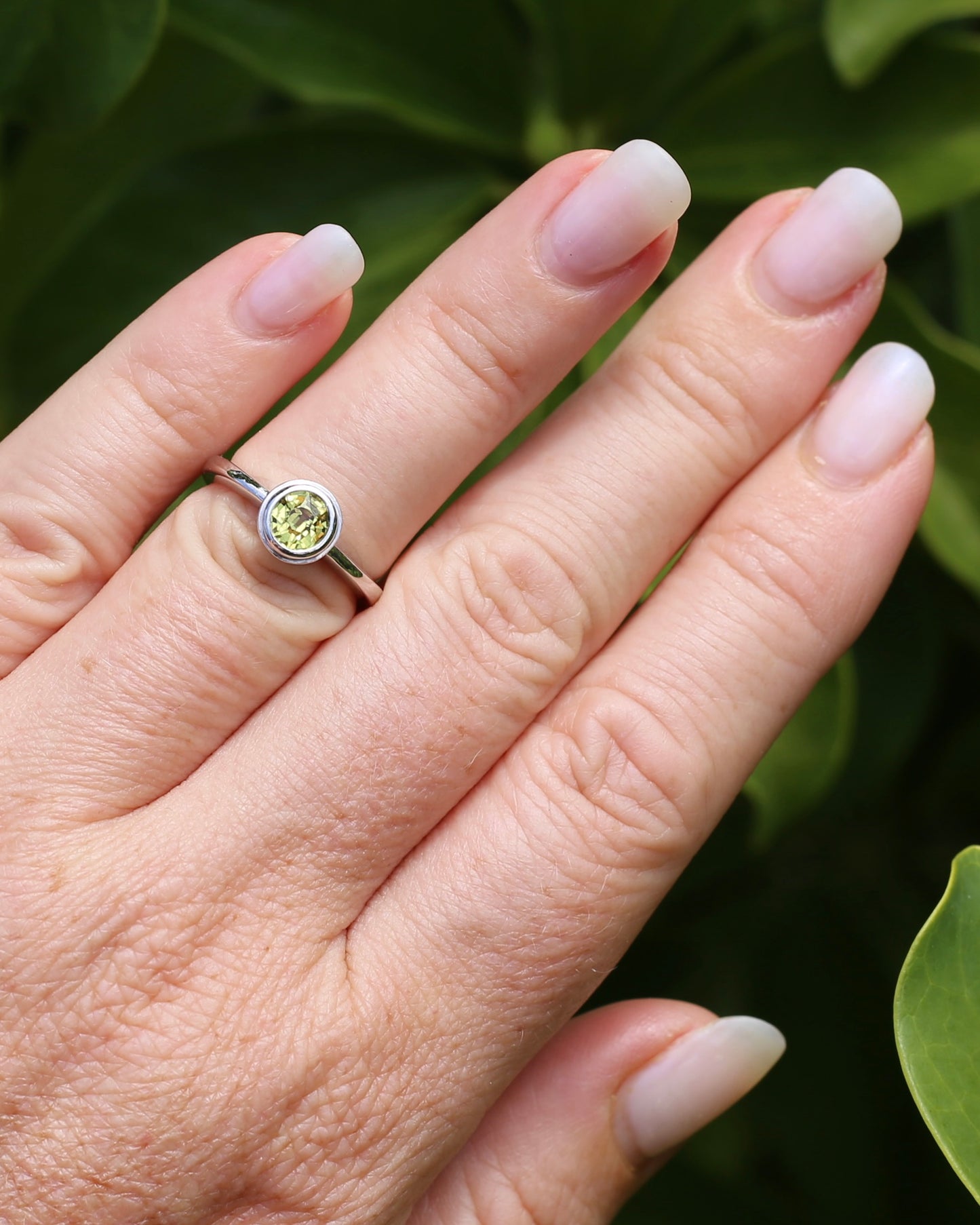 Old Cut Yellow Sapphire in 18ct White Gold Bezel Set Ring, 18ct Yellow Gold, size L or just under 5.75 , 4.48g, with valuation
