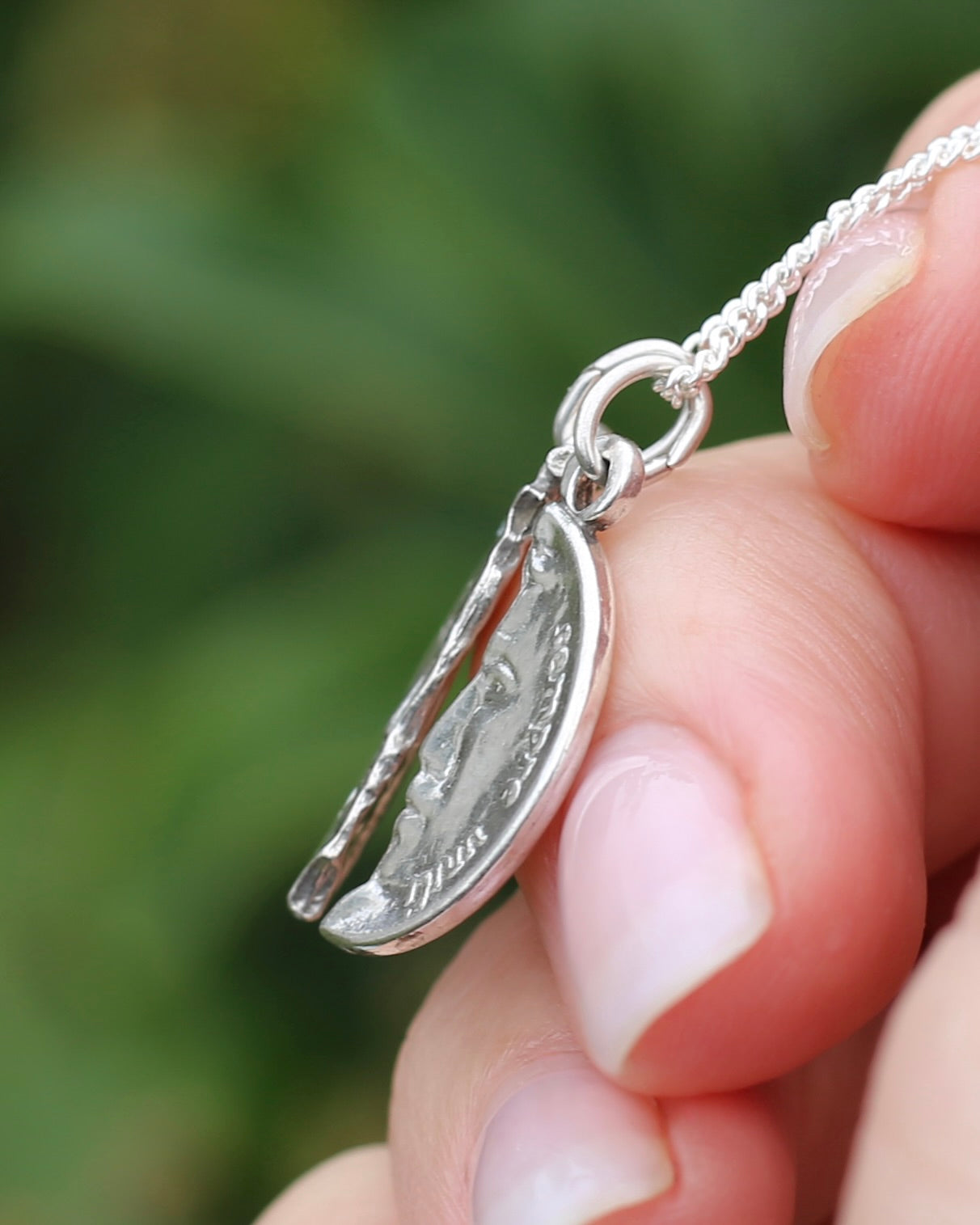 Divisi Ma Sempre Uniti Pendant Pair, Sterling Silver, 3.65g