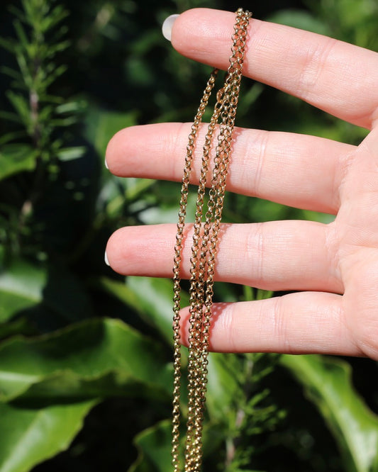 9ct Belcher Chain, 9ct Yellow Gold, 60cm or 23.5 inches, 7.23g