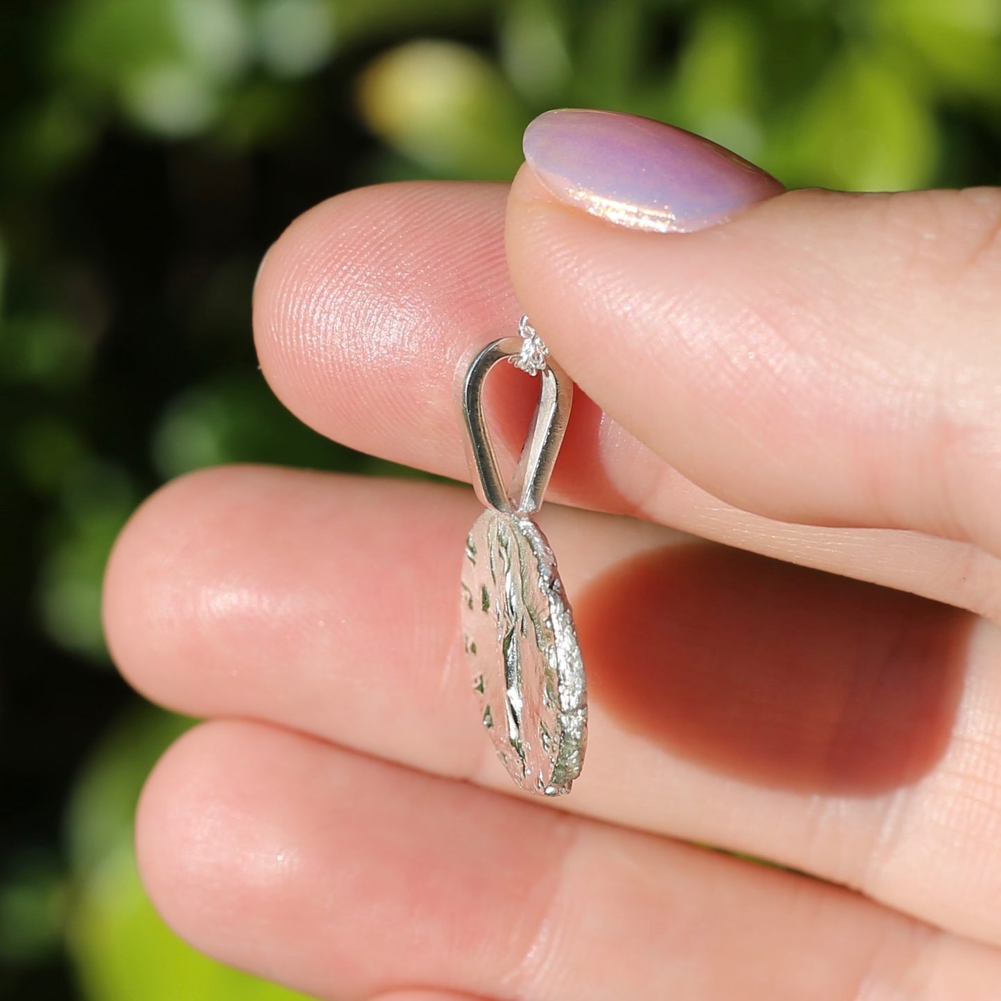 Eternity Pendant - Roman Goddess Aeternitas or Providentia, Cast From a 141-161AD Silver Denarius, avail in  Silver and Gold