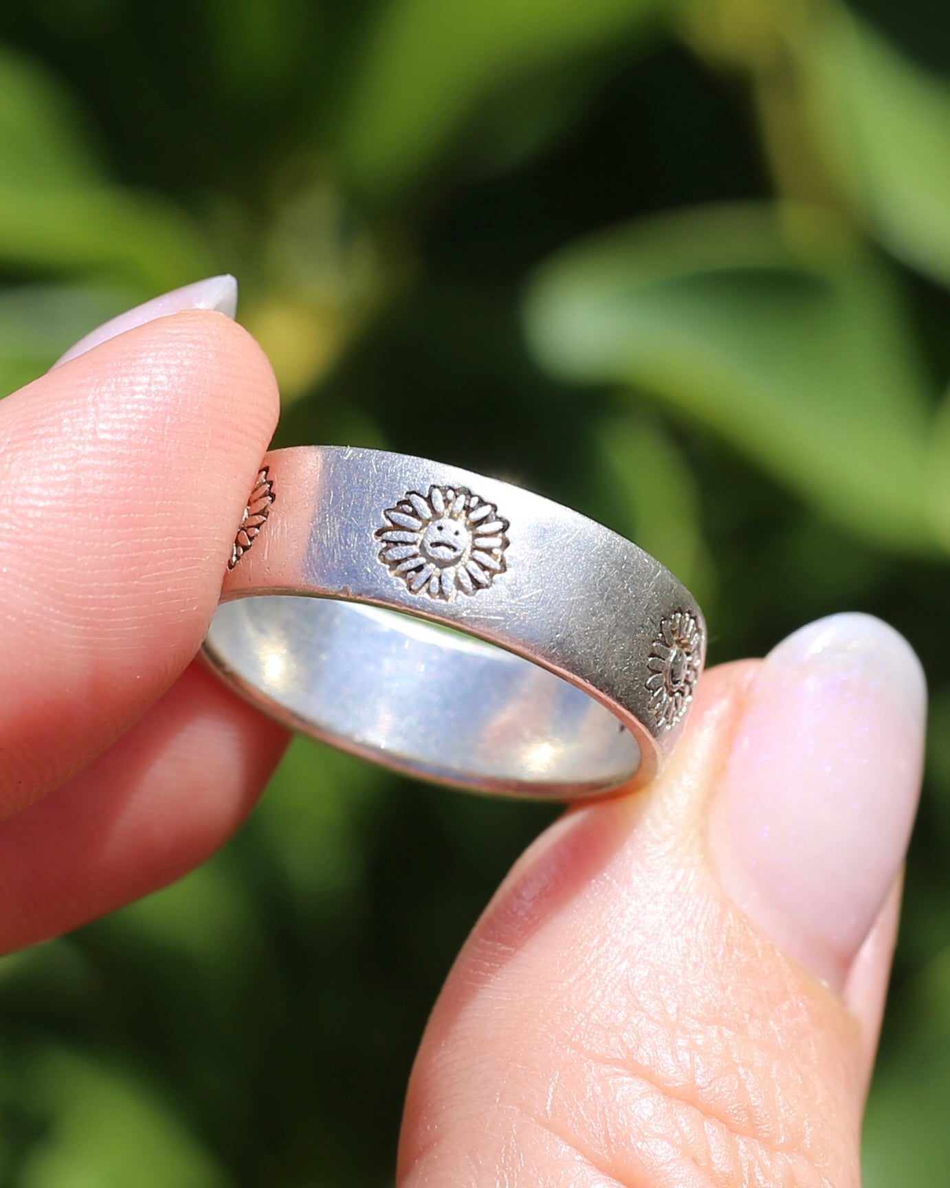 Australian Designer Mood Ring, Sterling Silver, Size U1/2 or 10.25 (fits more like T1/2 or 9.75), 7.35g