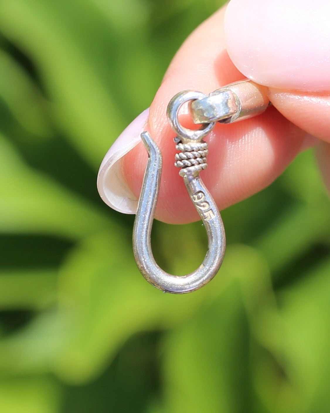 Sterling Silver Byzantine Silver Bracelet or Extender with Hook Clasp, 21cm or 8.25 inches, 11.72g