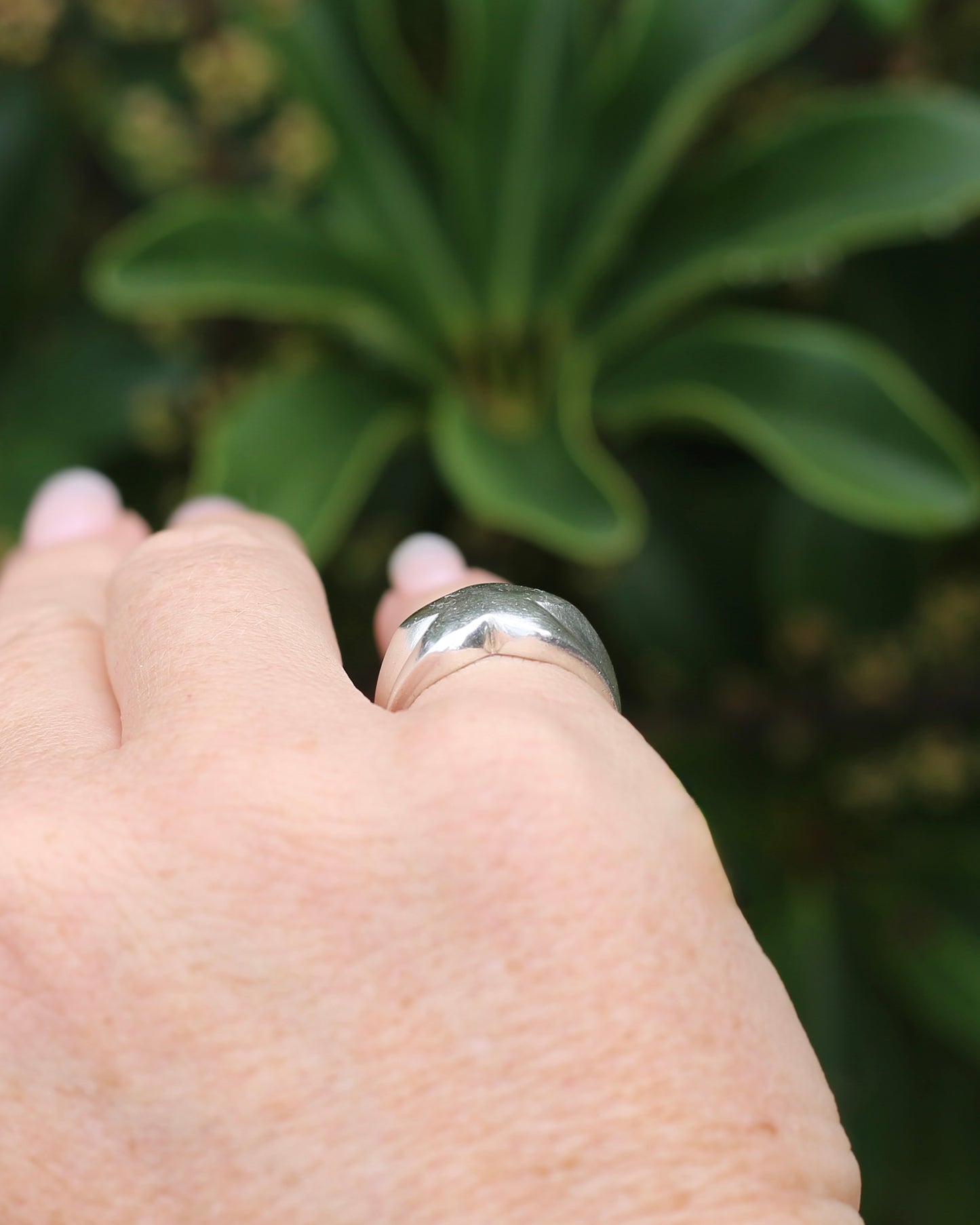 Chunky Vintage Silver Star Ring, Sterling Silver, size L or 5.75, 9.78g