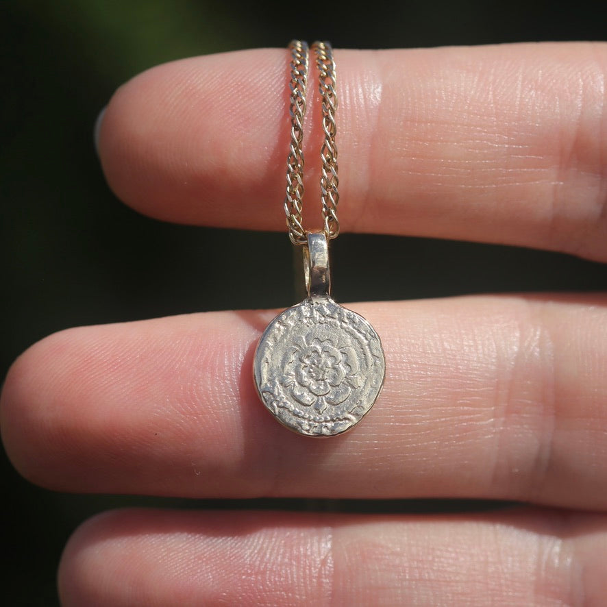 The Penny, A Pendant -  Replica of the James I Penny Second Coinage 1604 - 1619