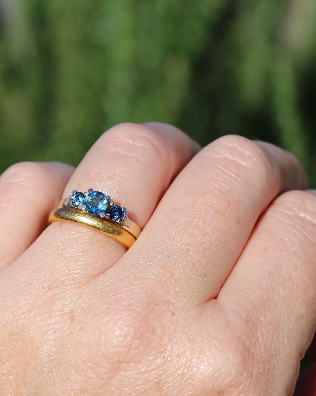 1928 Birmingham Made 22ct 3mm Wedder, 22ct Yellow Gold, size N1/2 or just over 6.75, 3.81g