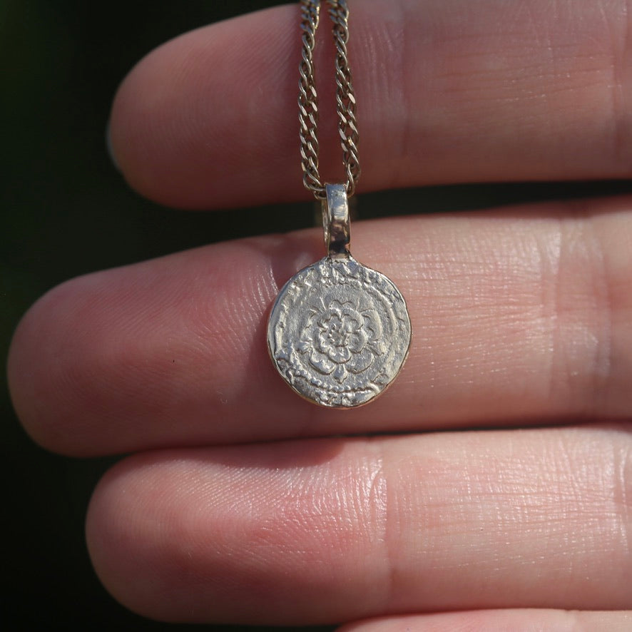 The Penny, A Pendant -  Replica of the James I Penny Second Coinage 1604 - 1619