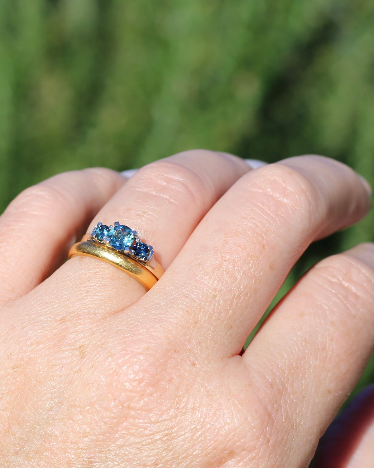 1928 Birmingham Made 22ct 3mm Wedder, 22ct Yellow Gold, size N1/2 or just over 6.75, 3.81g