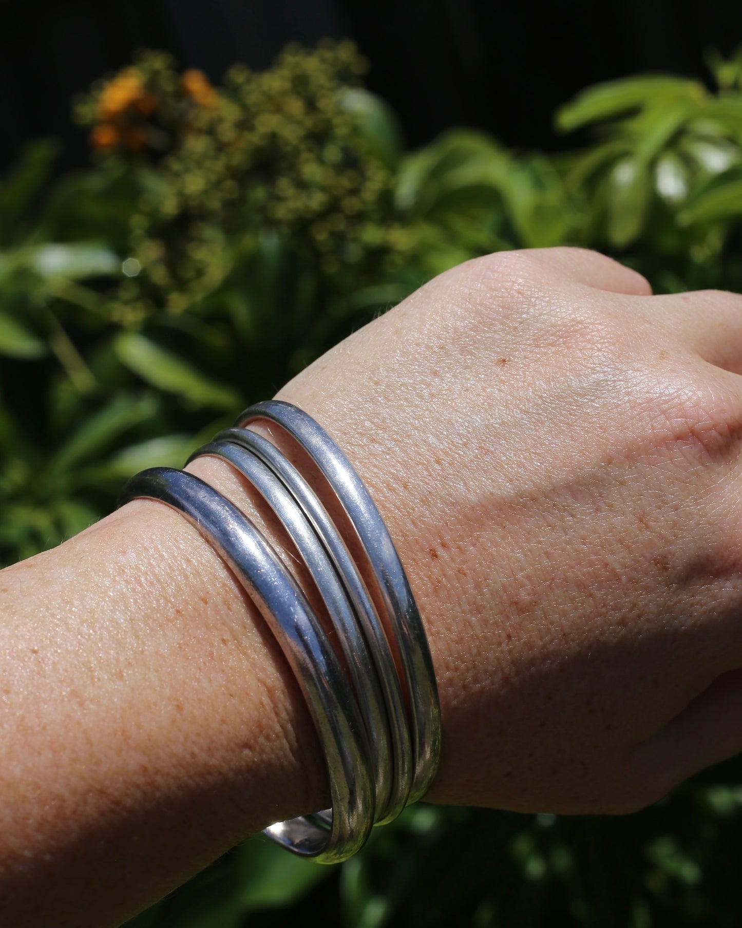 Silver Bangle Selection - priced individually, weights between 13 and 22g