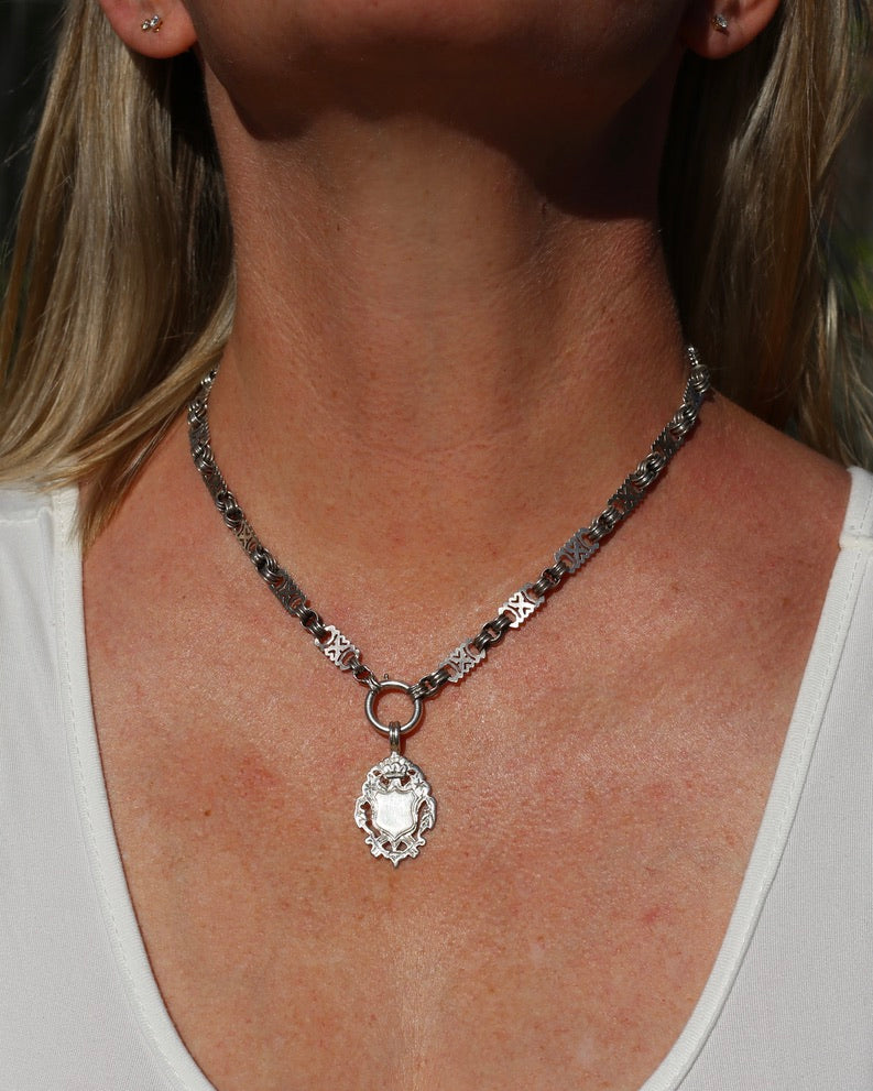 Vintage Silver Fob, Sterling Silver, 5.13g