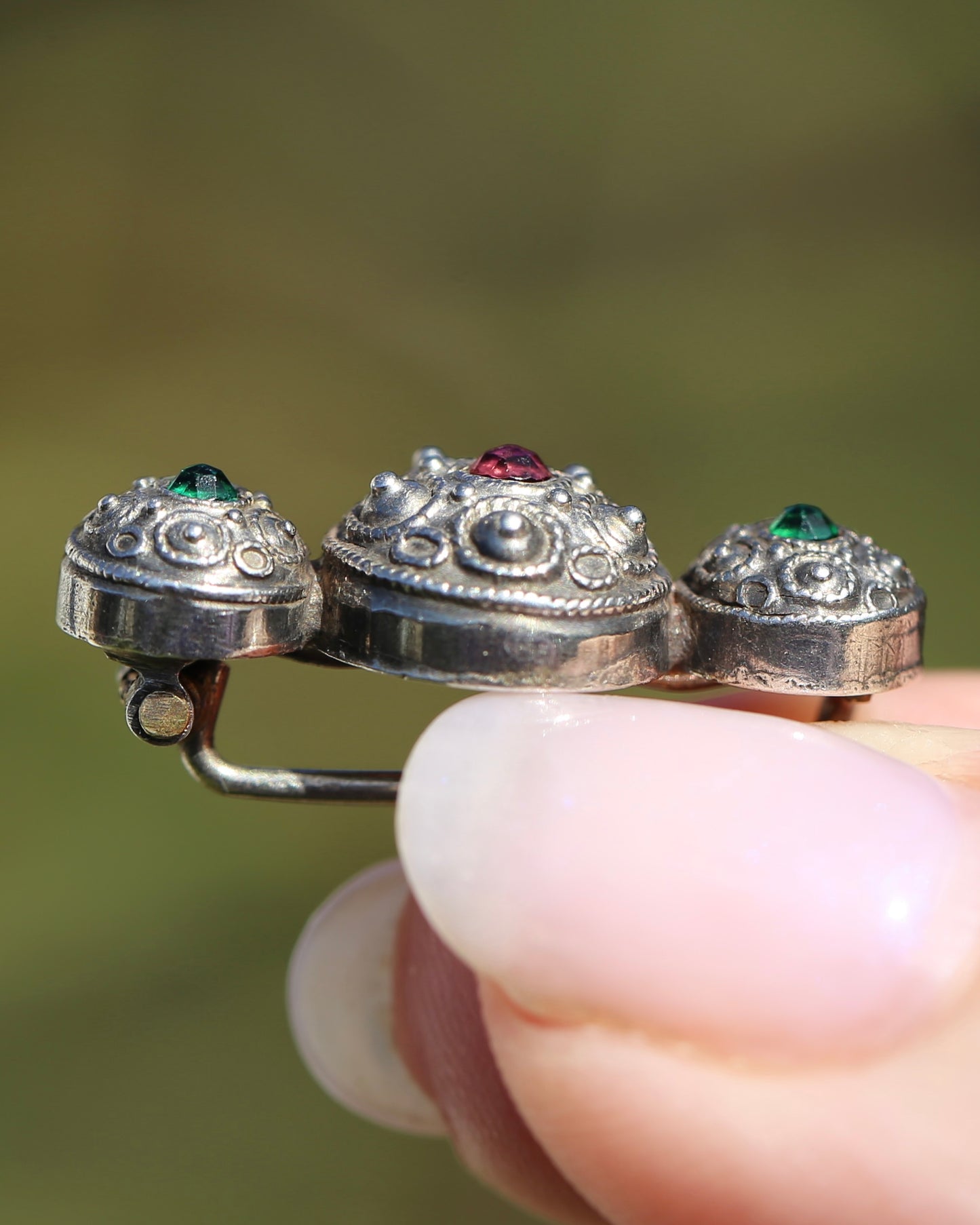 Antique Austro-Hungarian (maybe Jakob Agner) 800 Silver Brooch, 800 Silver, 2.73g
