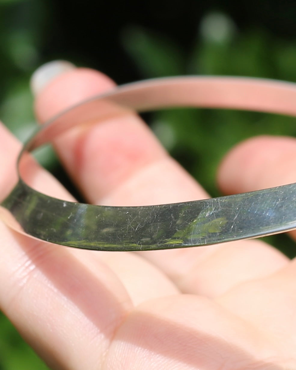 Vintage Silver Torque Collar, Sterling Silver, 21.06g