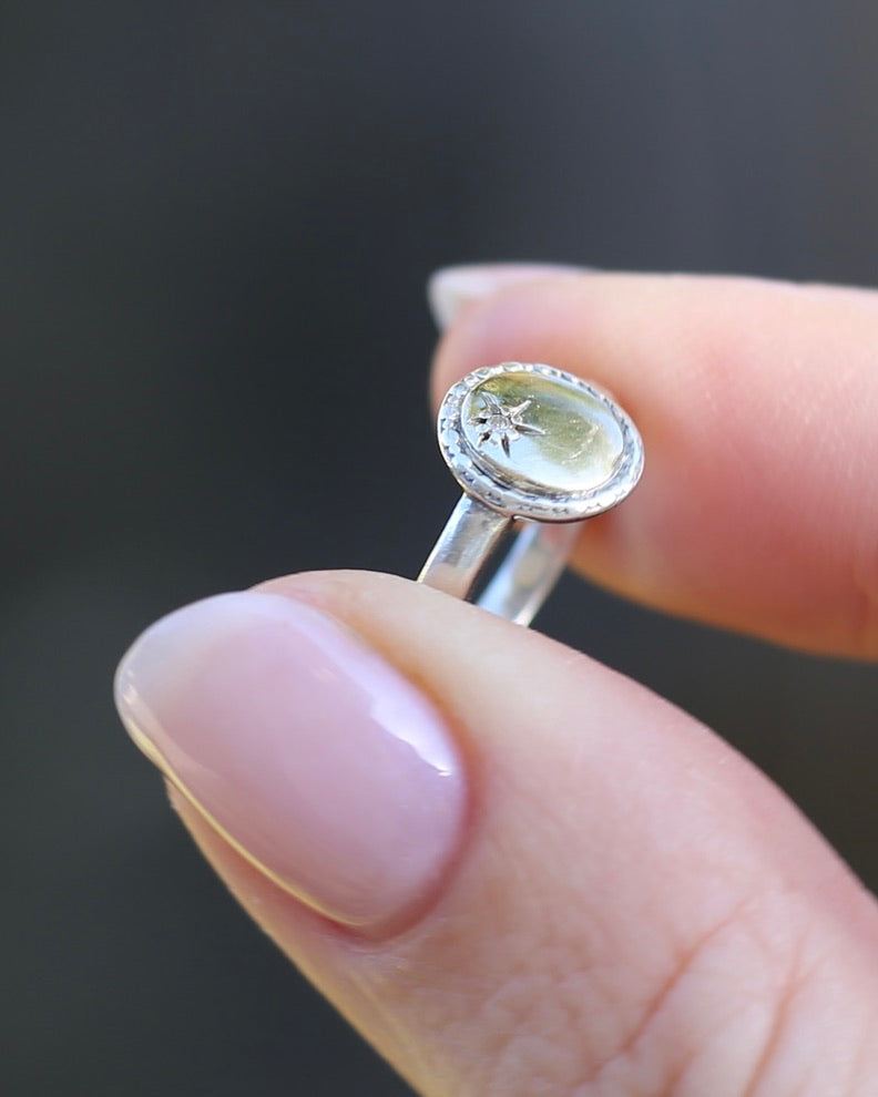 Mixed Metal Diamond Set Signet, 9ct Yellow Gold and Sterling Silver, size D1/2 or 2.25, 1.76g