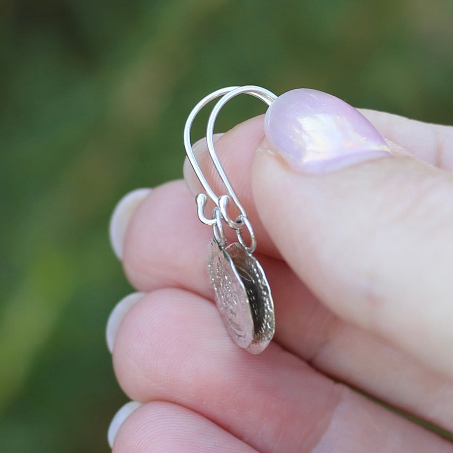 The Penny, Earrings -  Replica of the James I Penny Second Coinage 1604 - 1619