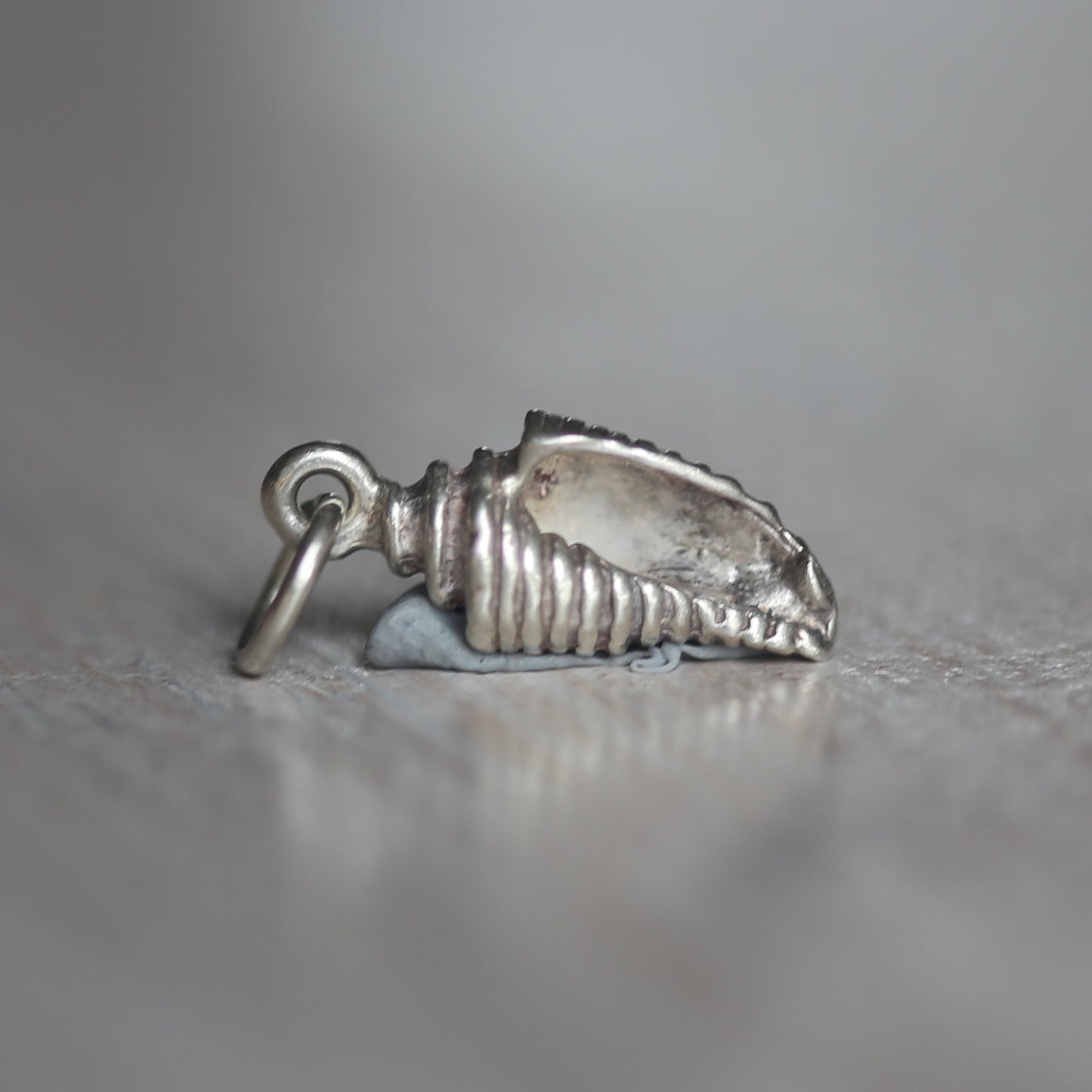 Silver Shell Charms