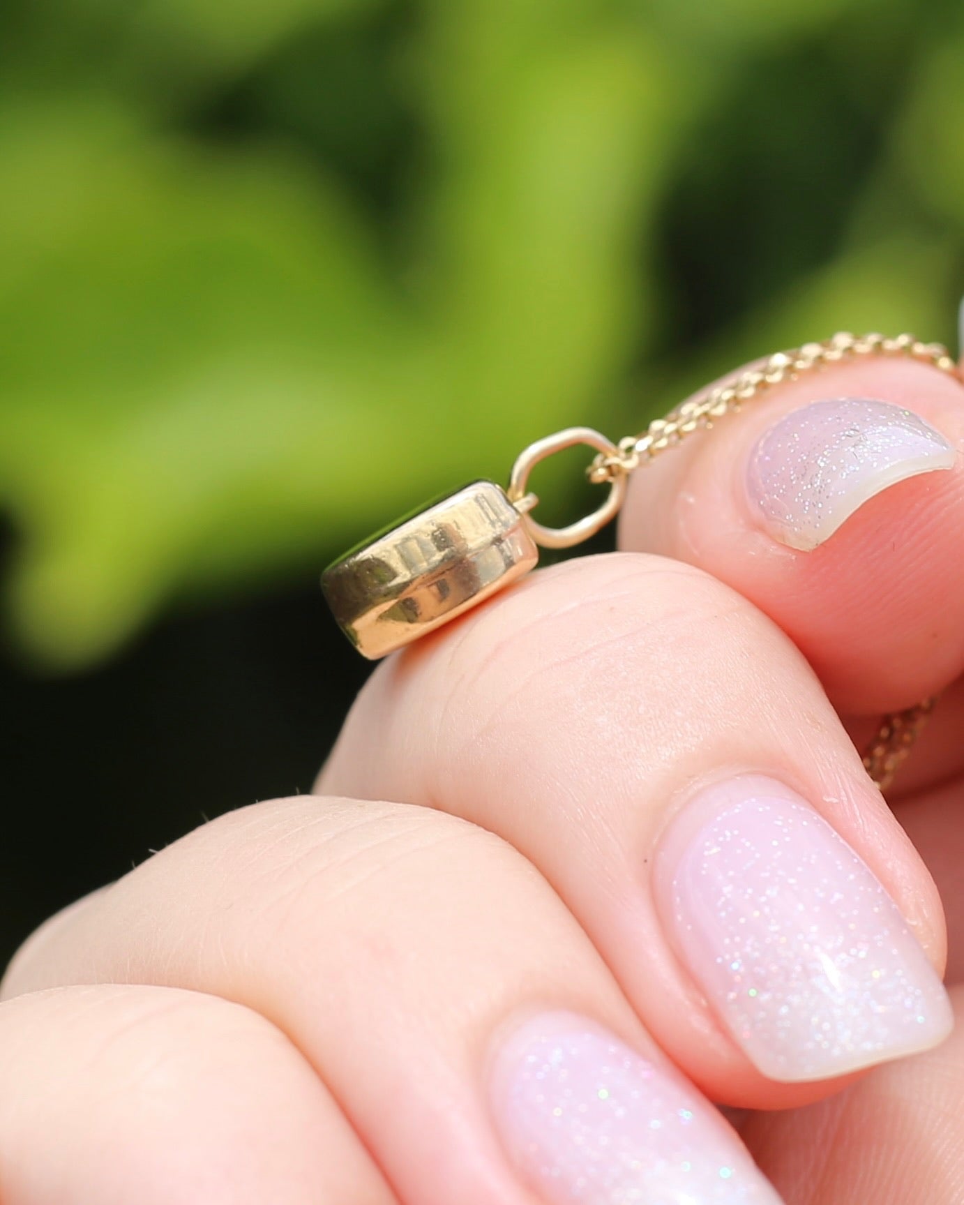 Puffy Heart Pendant, 9ct Yellow Gold, 0.93g