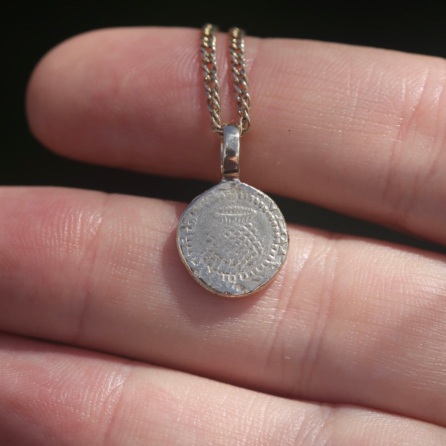 The Penny, A Pendant -  Replica of the James I Penny Second Coinage 1604 - 1619