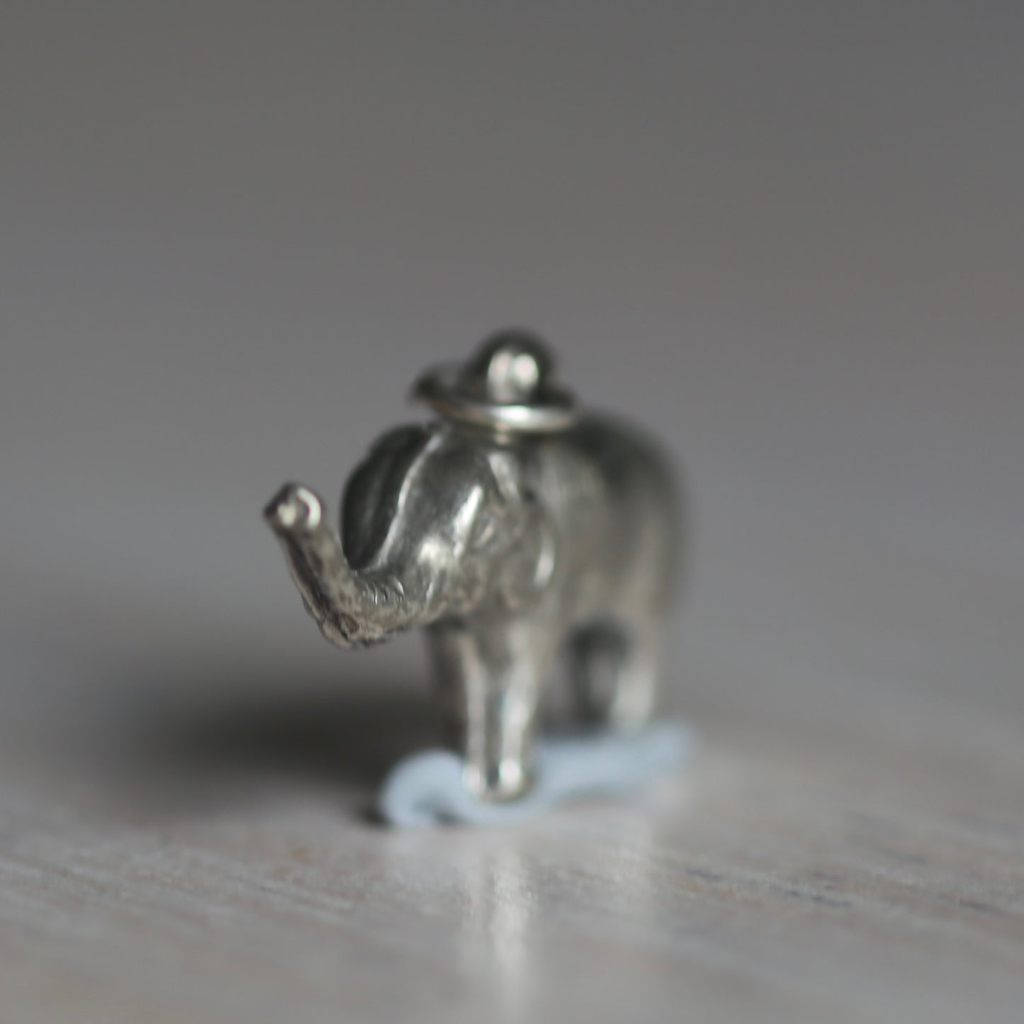 Lucky Elephant Silver Charms