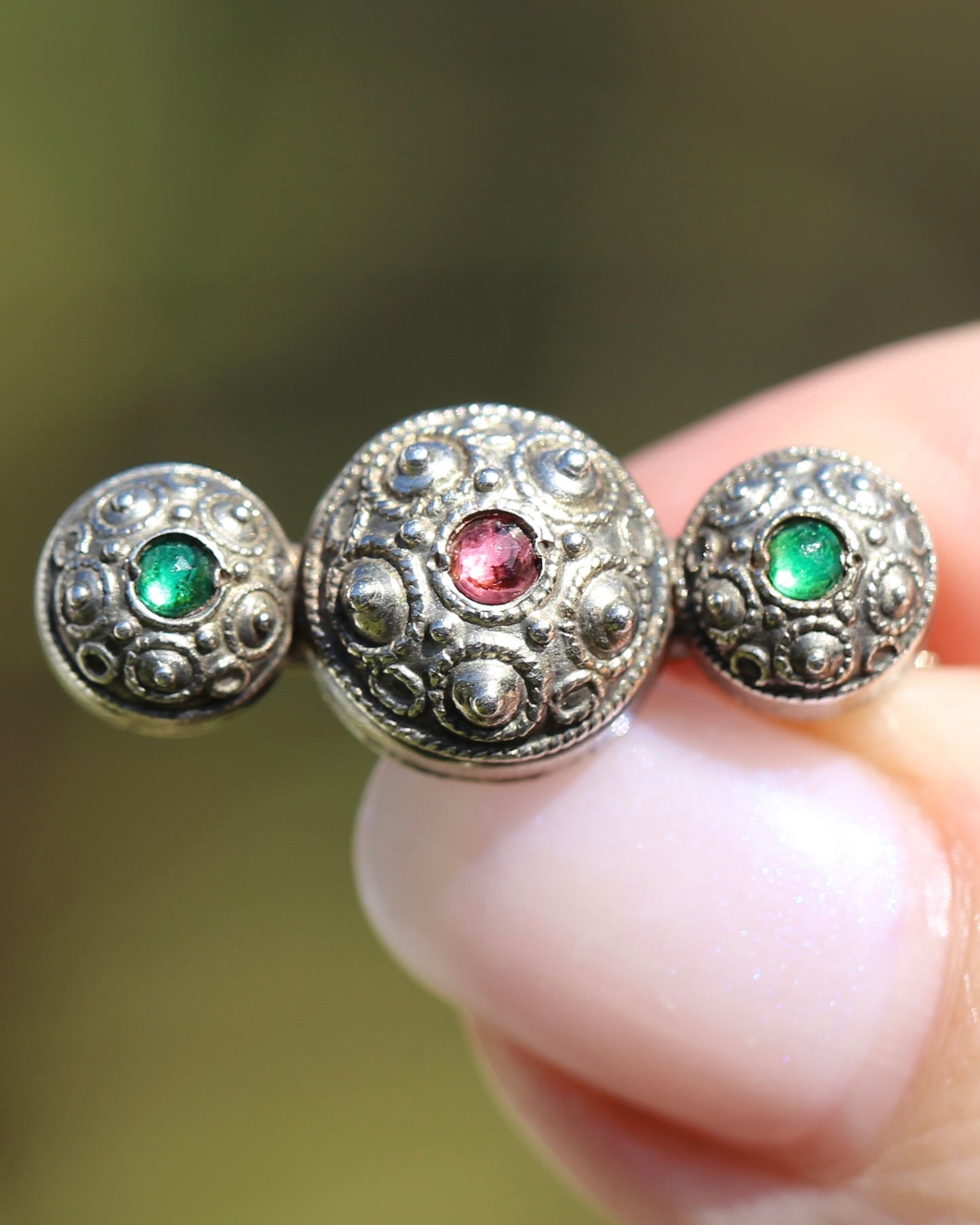 Antique Austro-Hungarian (maybe Jakob Agner) 800 Silver Brooch, 800 Silver, 2.73g