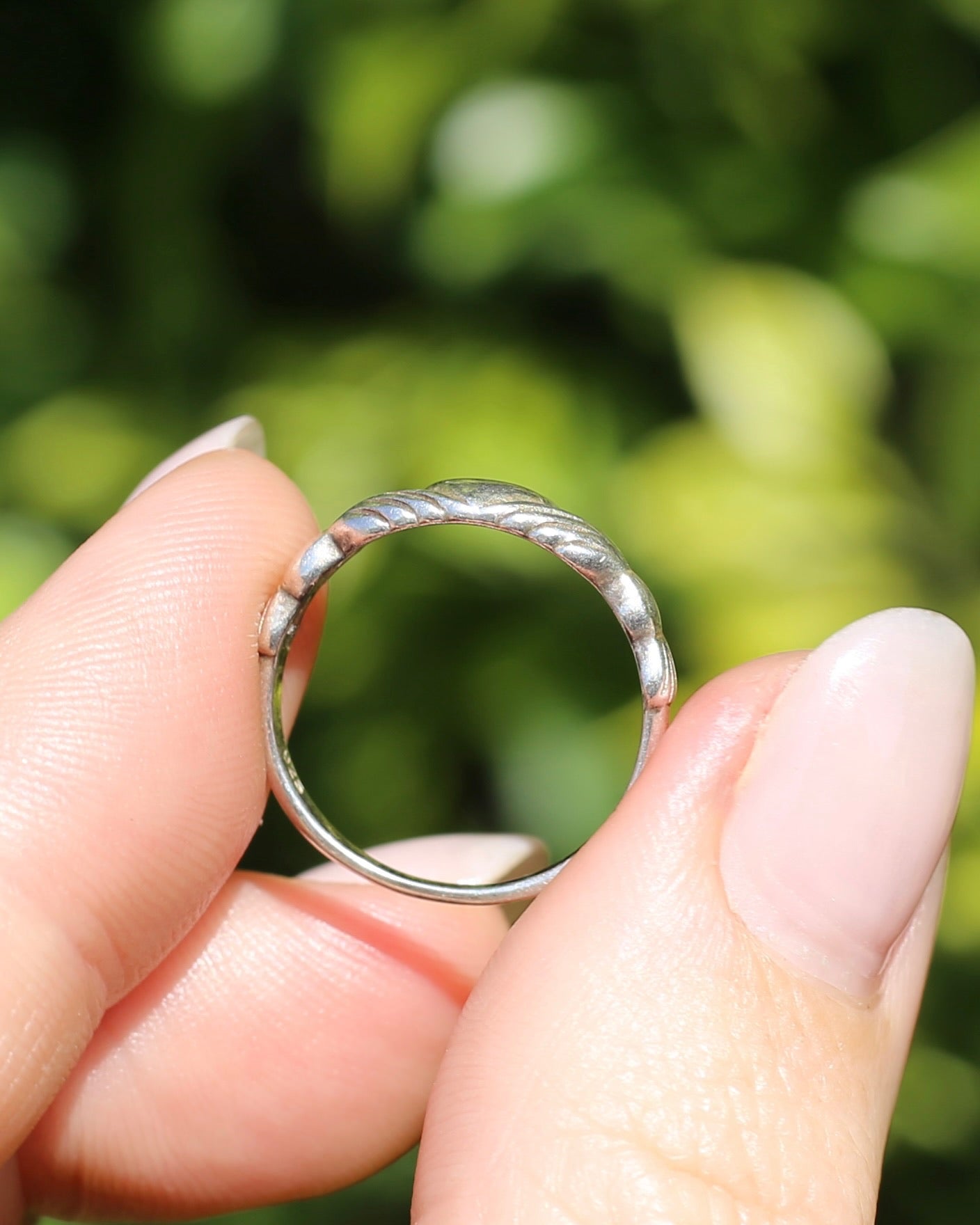 Irish Silver Claddagh Ring, 1.9g size L1/2 or 6