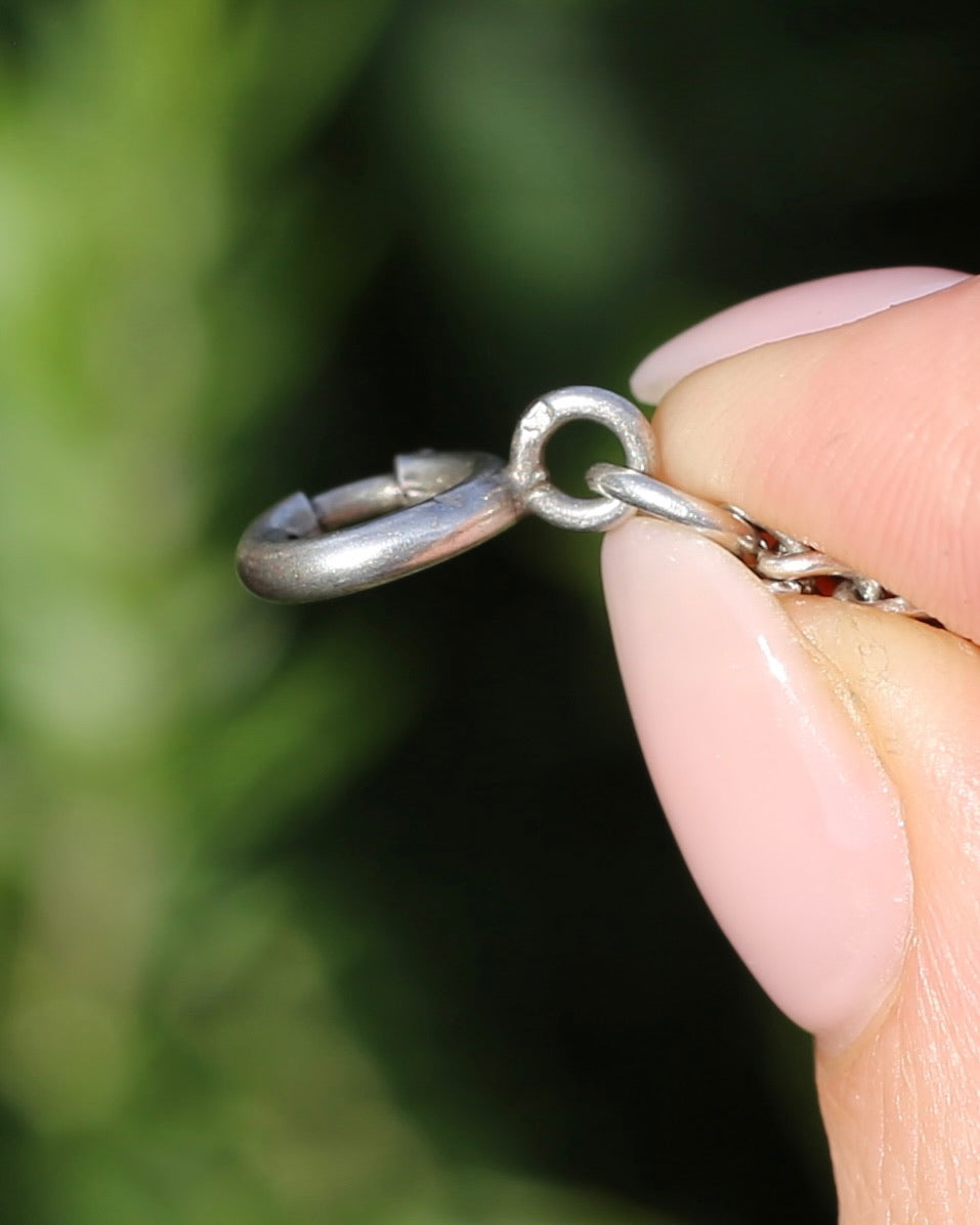 Antique French Longuard Curb Chain With Bolt Clasp, 67cm doubled, 22.1g