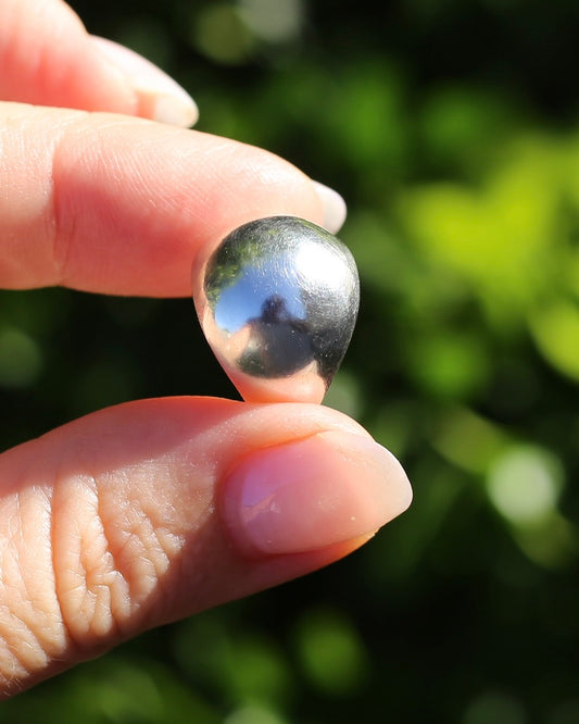 Vintage Silver Bombe Ring, Sterling Silver, size 7 or N1/2, 5.5g