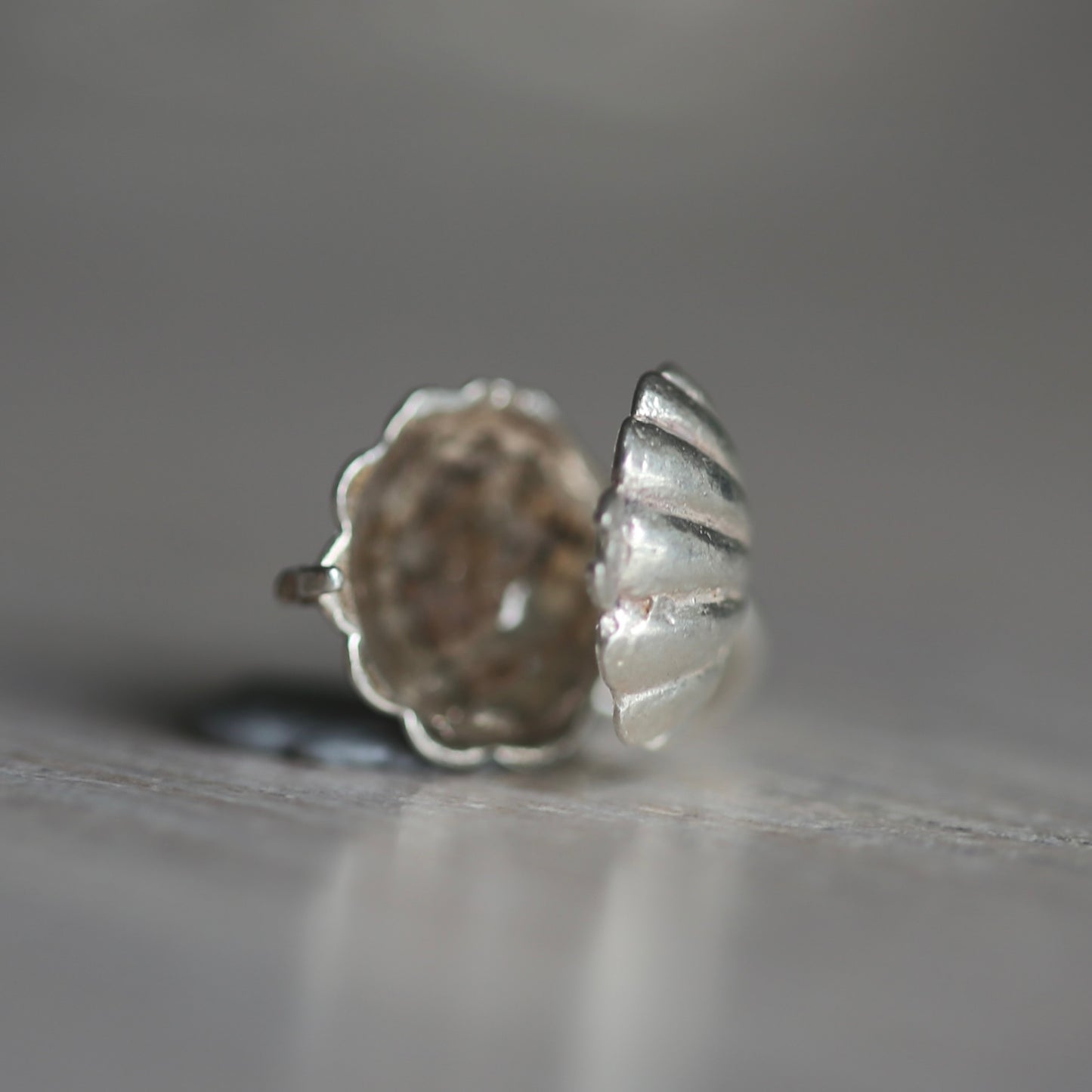 Silver Shell Charms