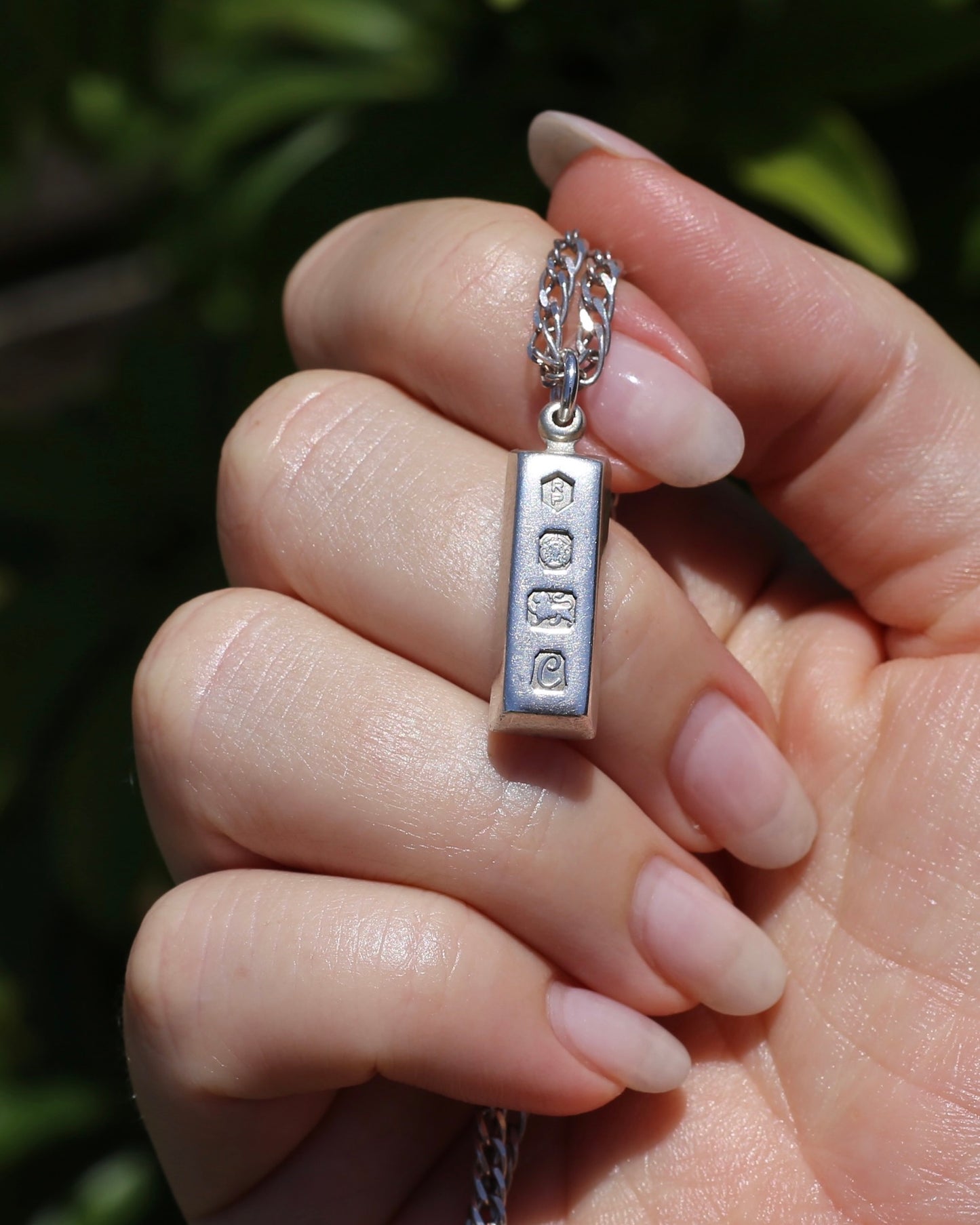 Vintage 1977 Sheffield Made Silver Ingot, 8.3g, Sterling Silver