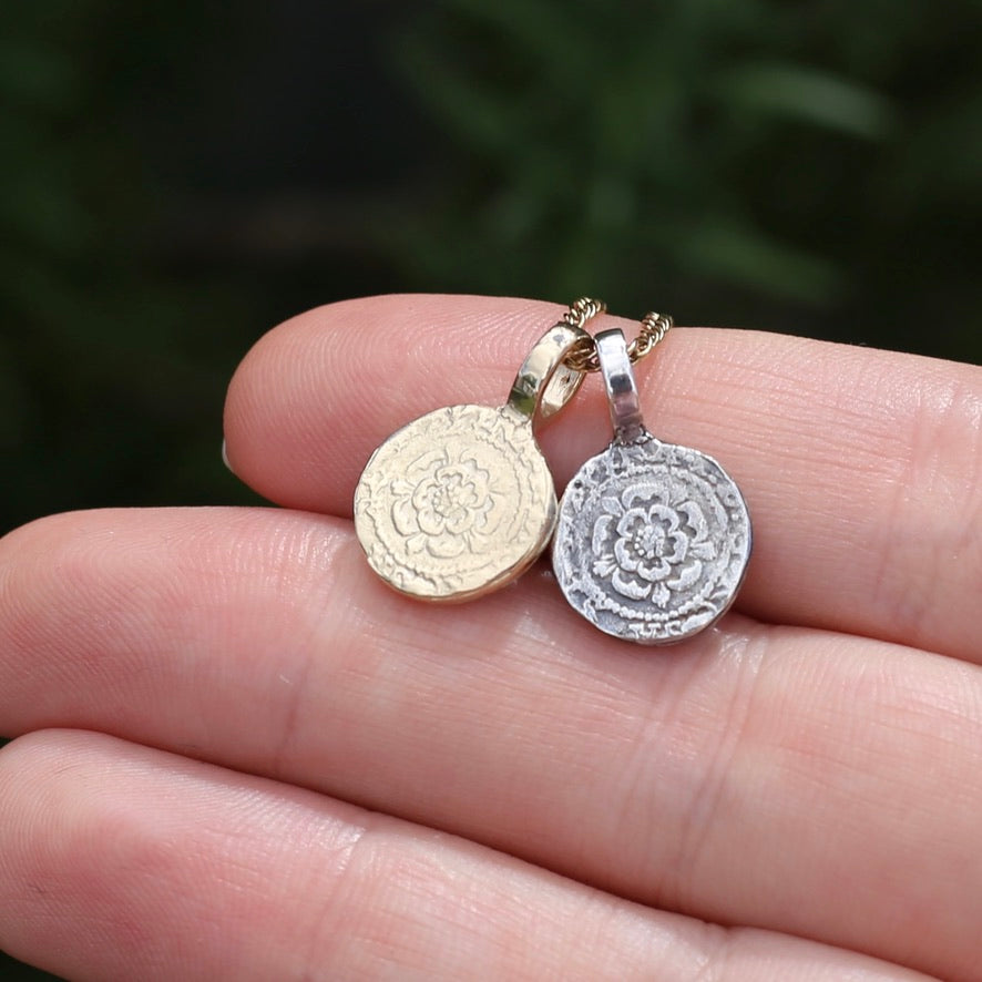 The Penny, A Pendant -  Replica of the James I Penny Second Coinage 1604 - 1619