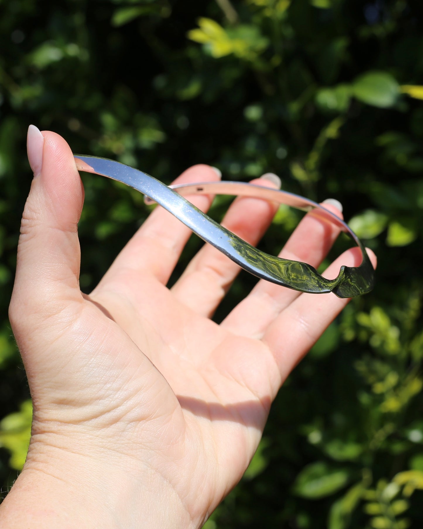 Vintage Silver Twist Choker, 35.5g